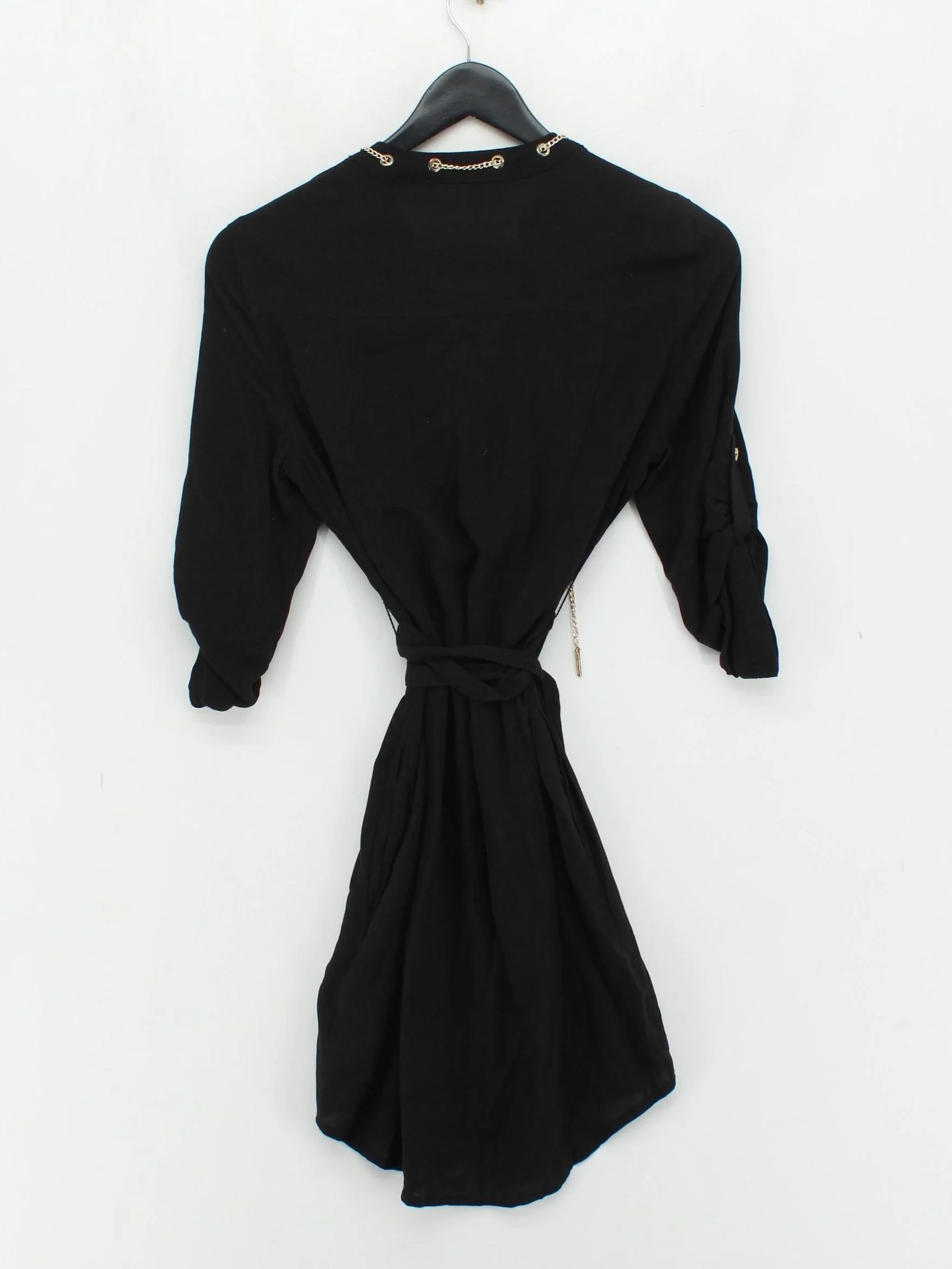 Guess Shirt Mini Dress XS in Black - Image 2