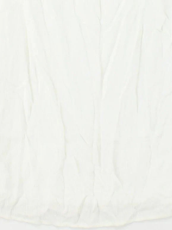 Guess T-Shirt Mini Dress S in White - Image 4