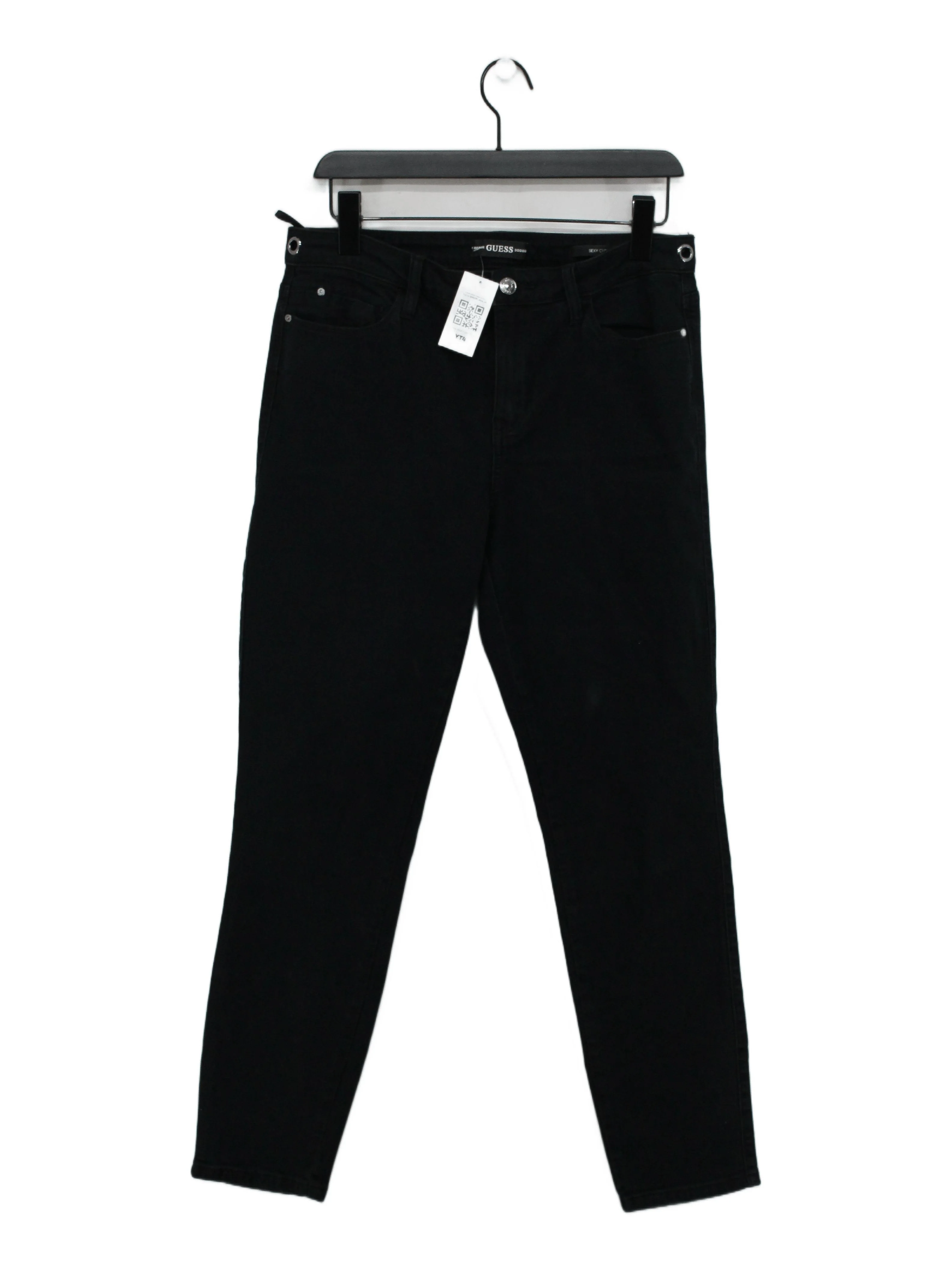 Guess Women's Jeans W 30 in Black 100% Other Straight