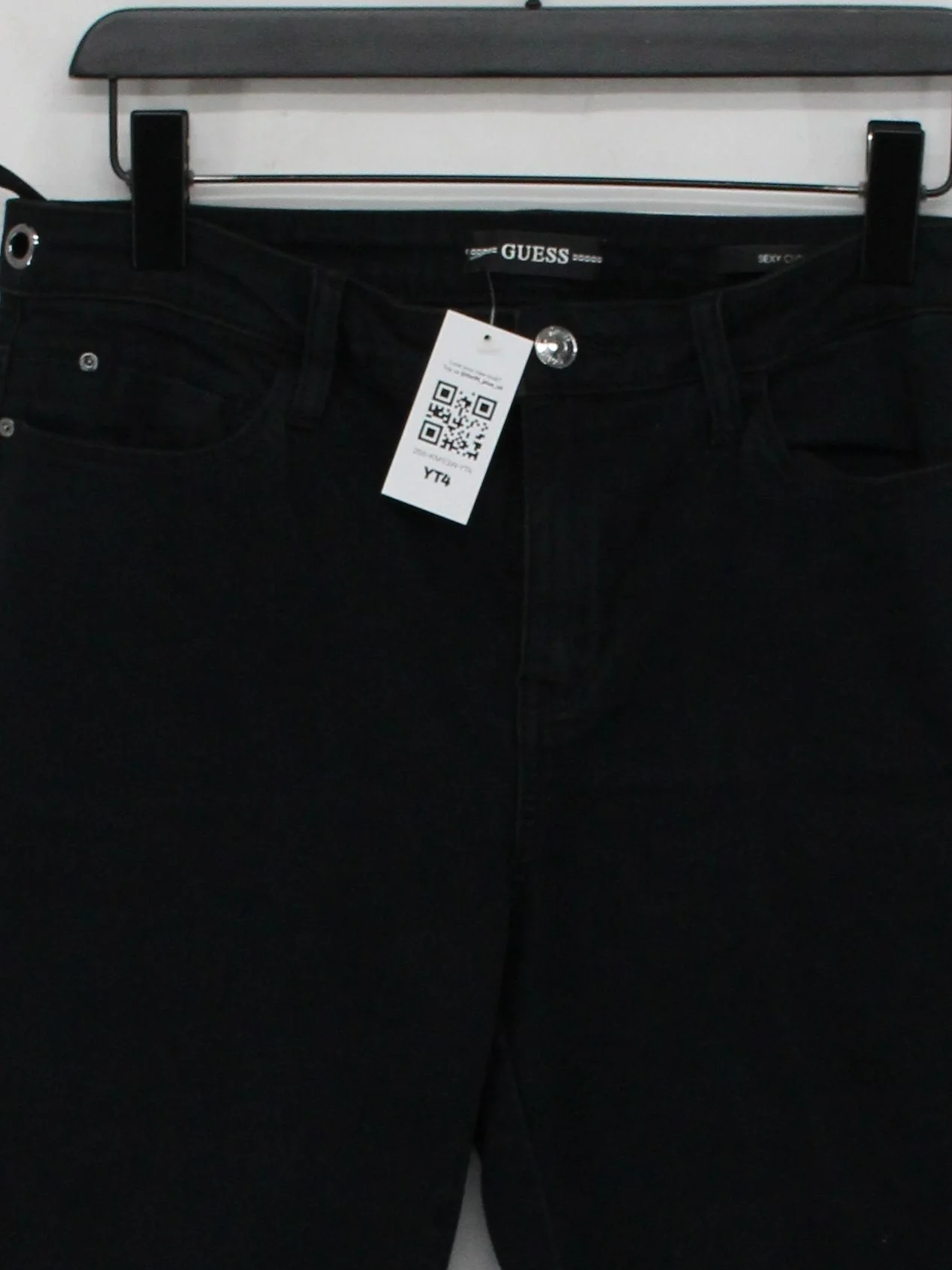 Guess Women's Jeans W 30 in Black 100% Other Straight - Image 3