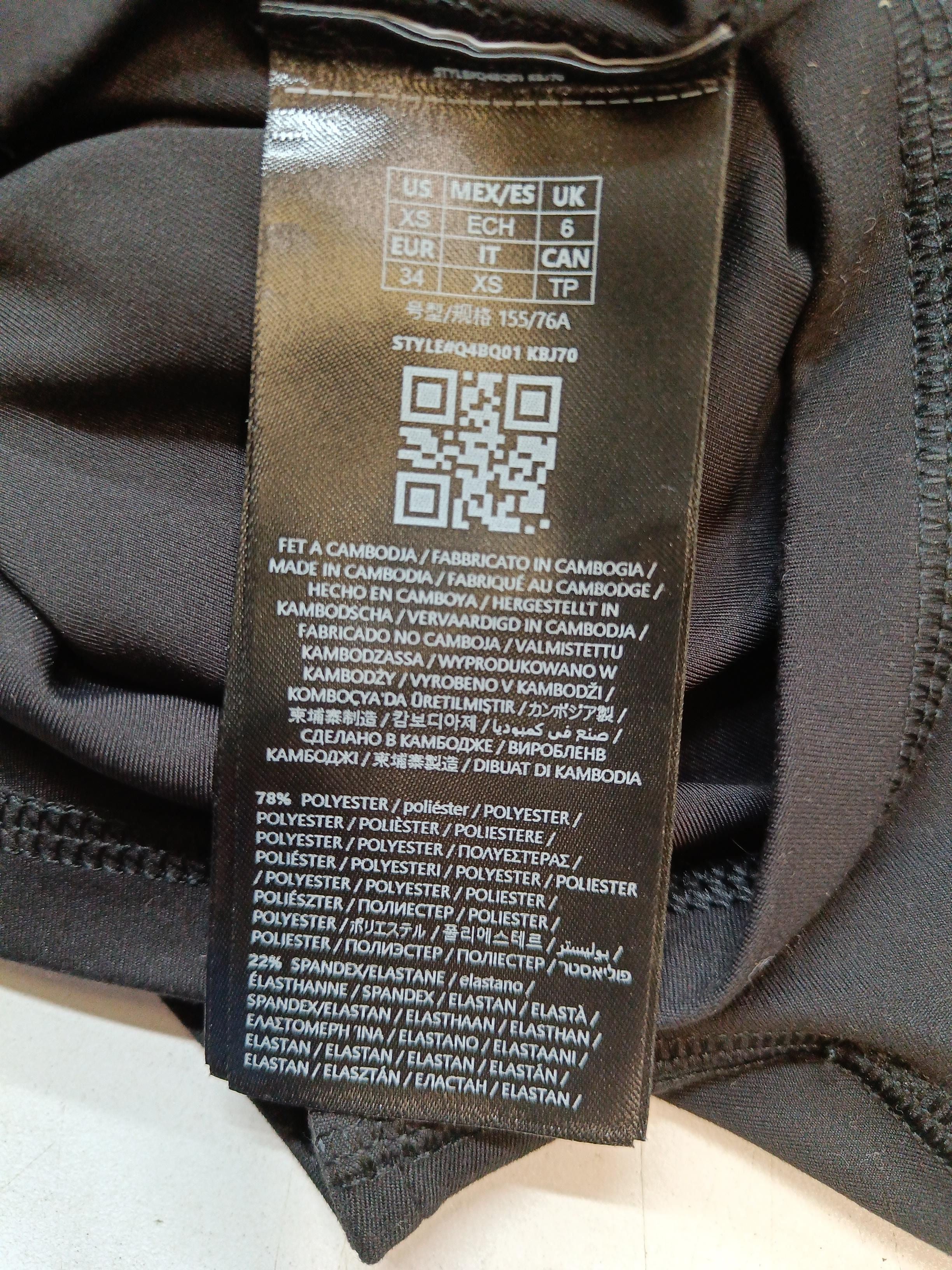 Guess Women's Top XS Black Polyester with Elastane Basic New with tags - Image 6