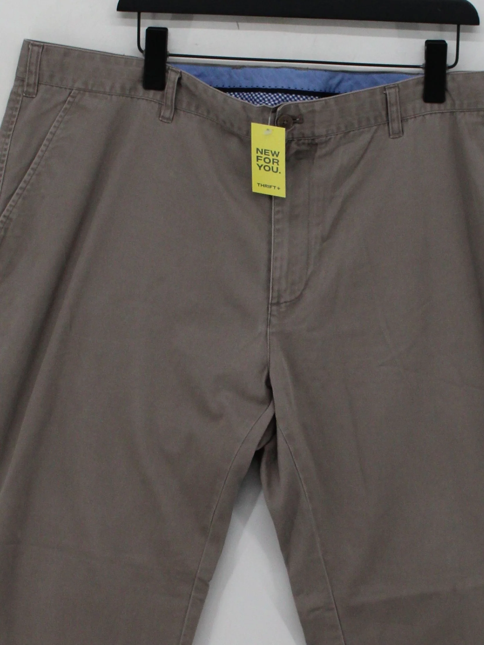 Gurteen Men's Trousers S Brown 100% Cotton Straight Chino - Image 3
