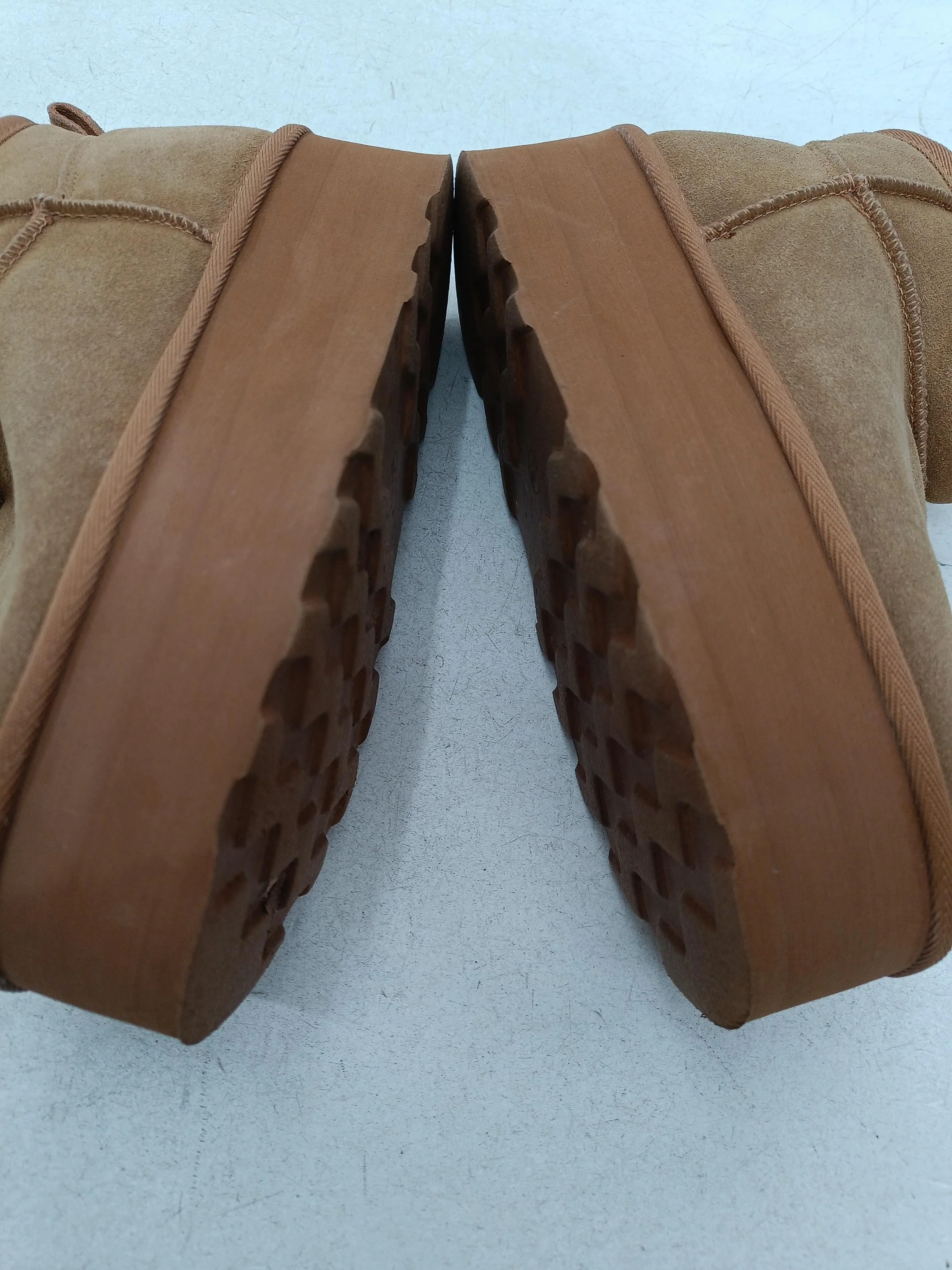 Gushlow & Cole Women's Boots UK 5.5 Tan 100% Suede Platform - Image 7