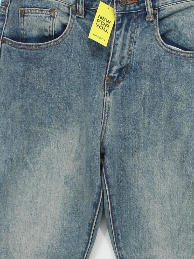 Gussy And Lou Women's Jeans UK 8 Blue Cotton with Spandex Straight - Image 3