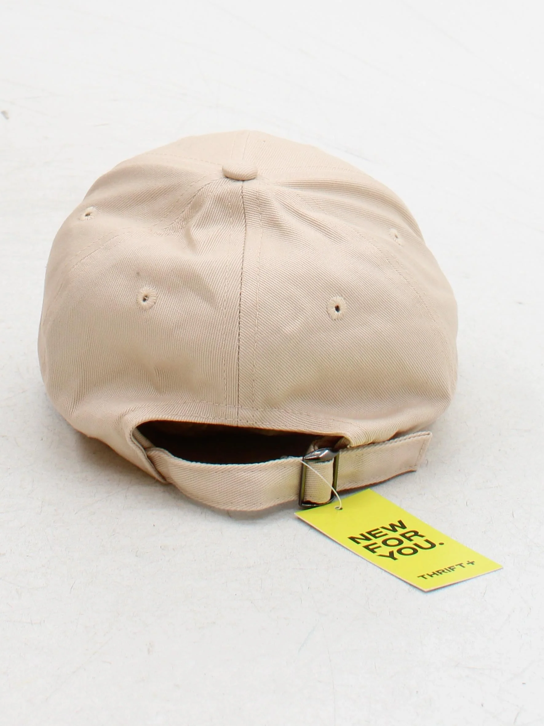 Gym King Men's Hat M Tan 100% Cotton Baseball Cap - Image 2