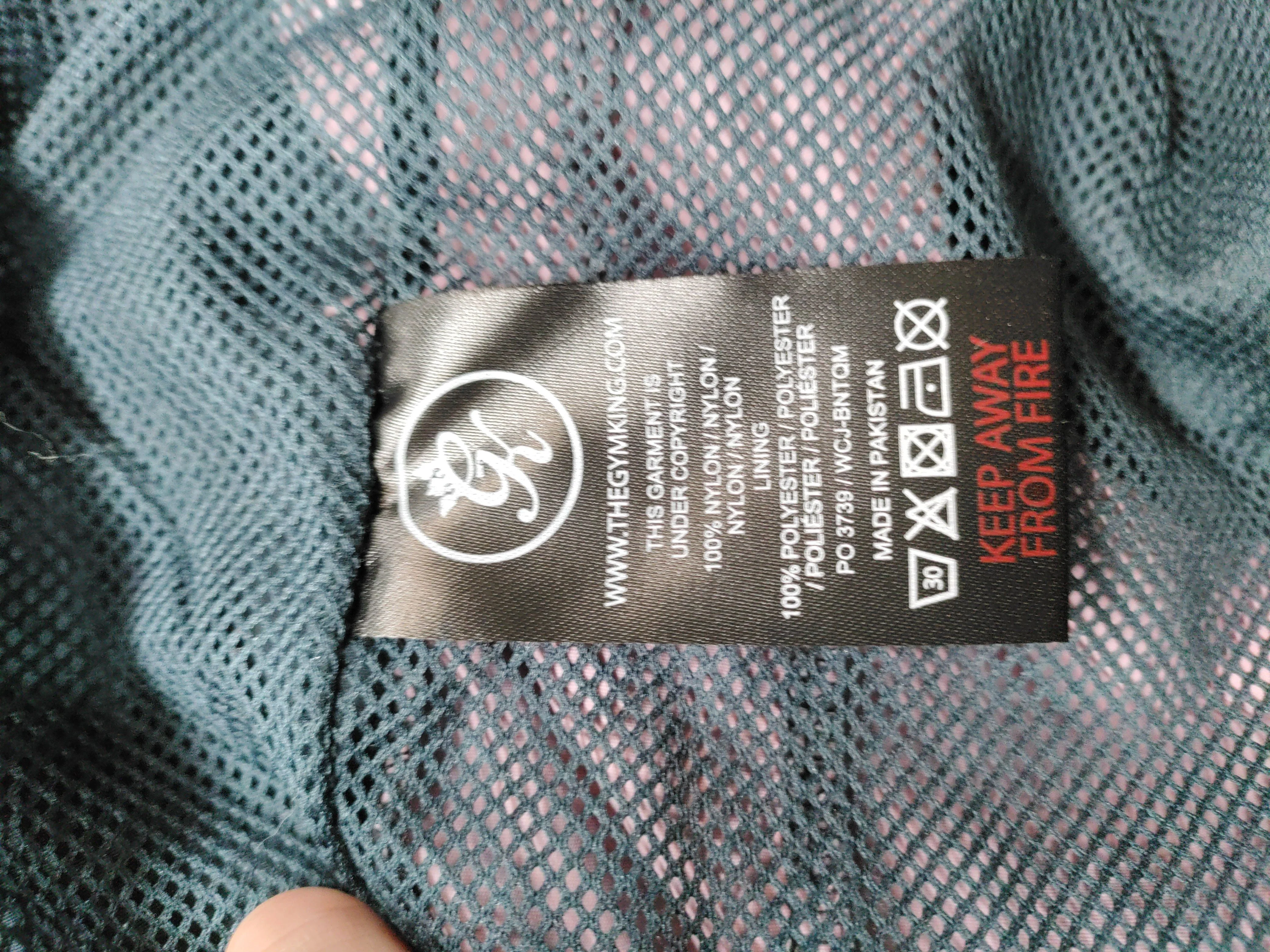 Gym King Windbreaker jacket grey - Image 6