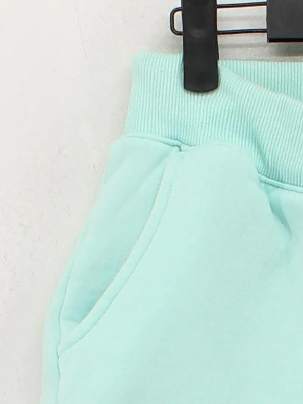 Gym King Women's Sports Bottoms M Green Cotton with Polyester Sweatpants - Image 4