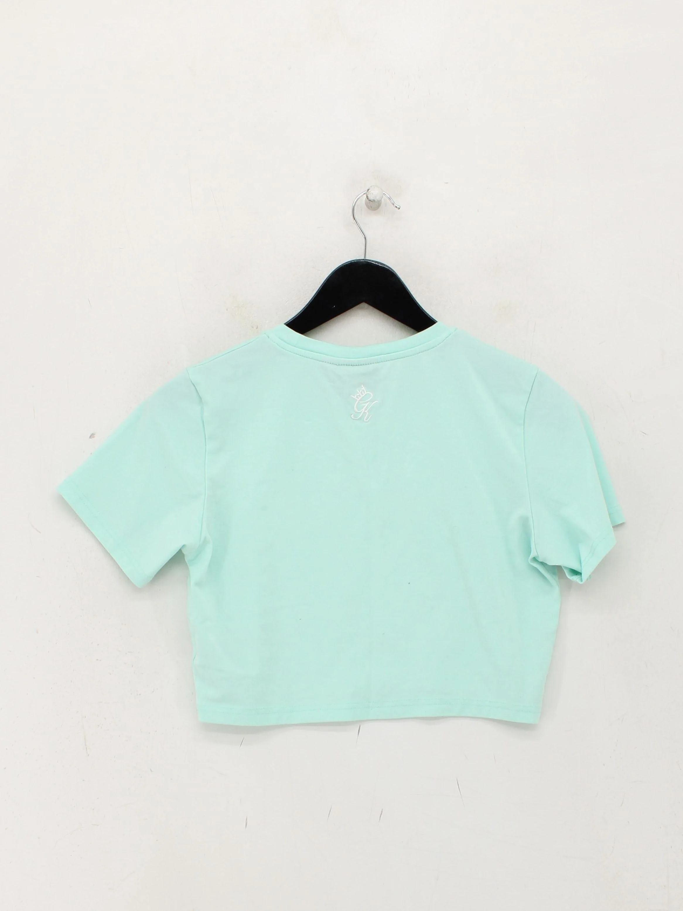 Gym King Women's T-Shirt UK 12 Green Cotton with Elastane Basic - Image 2