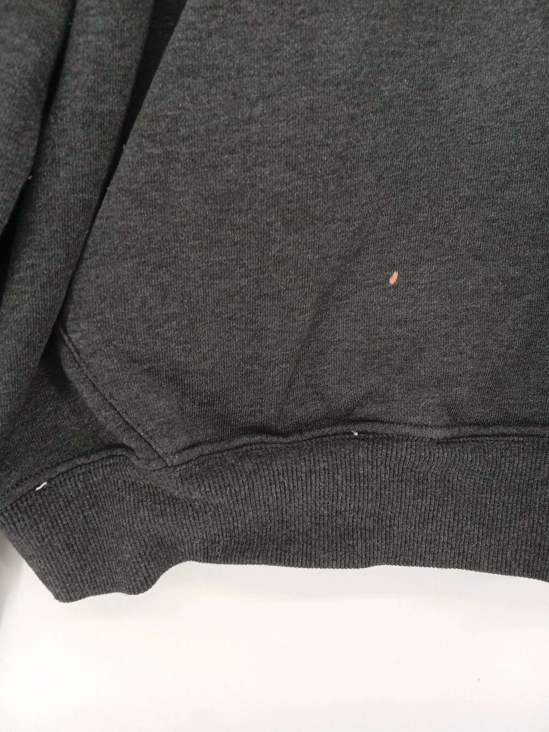Gymshark Men's Hoodie XS Grey 100% Cotton Pullover - Image 5