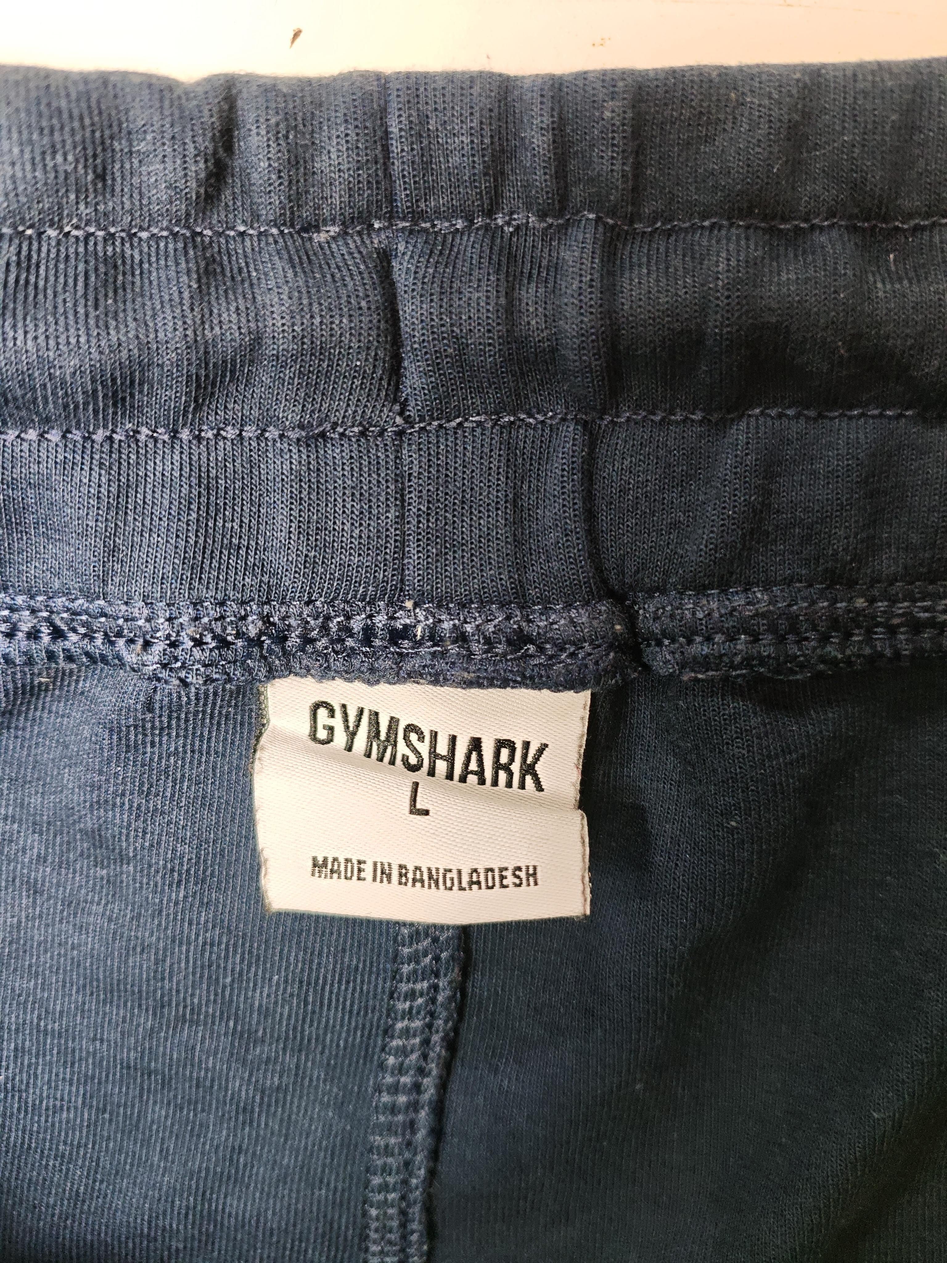 Gymshark Men's Shorts L Blue Cotton with Polyester, Elastane Sweat - Image 5