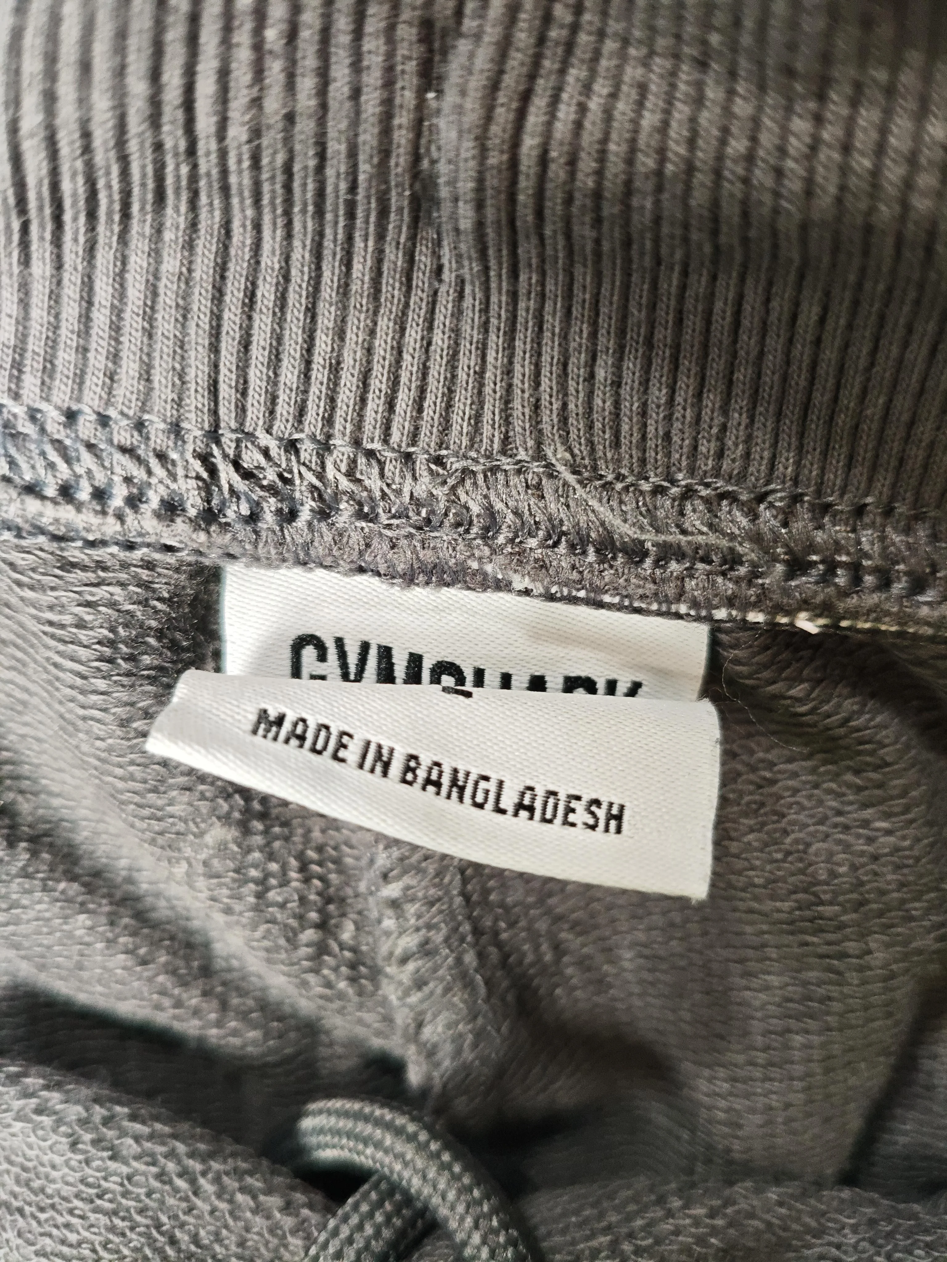 Gymshark Men's Shorts L Grey Cotton with Polyester Sweat - Image 6