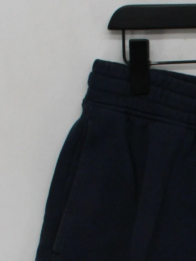 Gymshark Men's Sports Bottoms L Blue 100% Cotton Sweatpants - Image 4