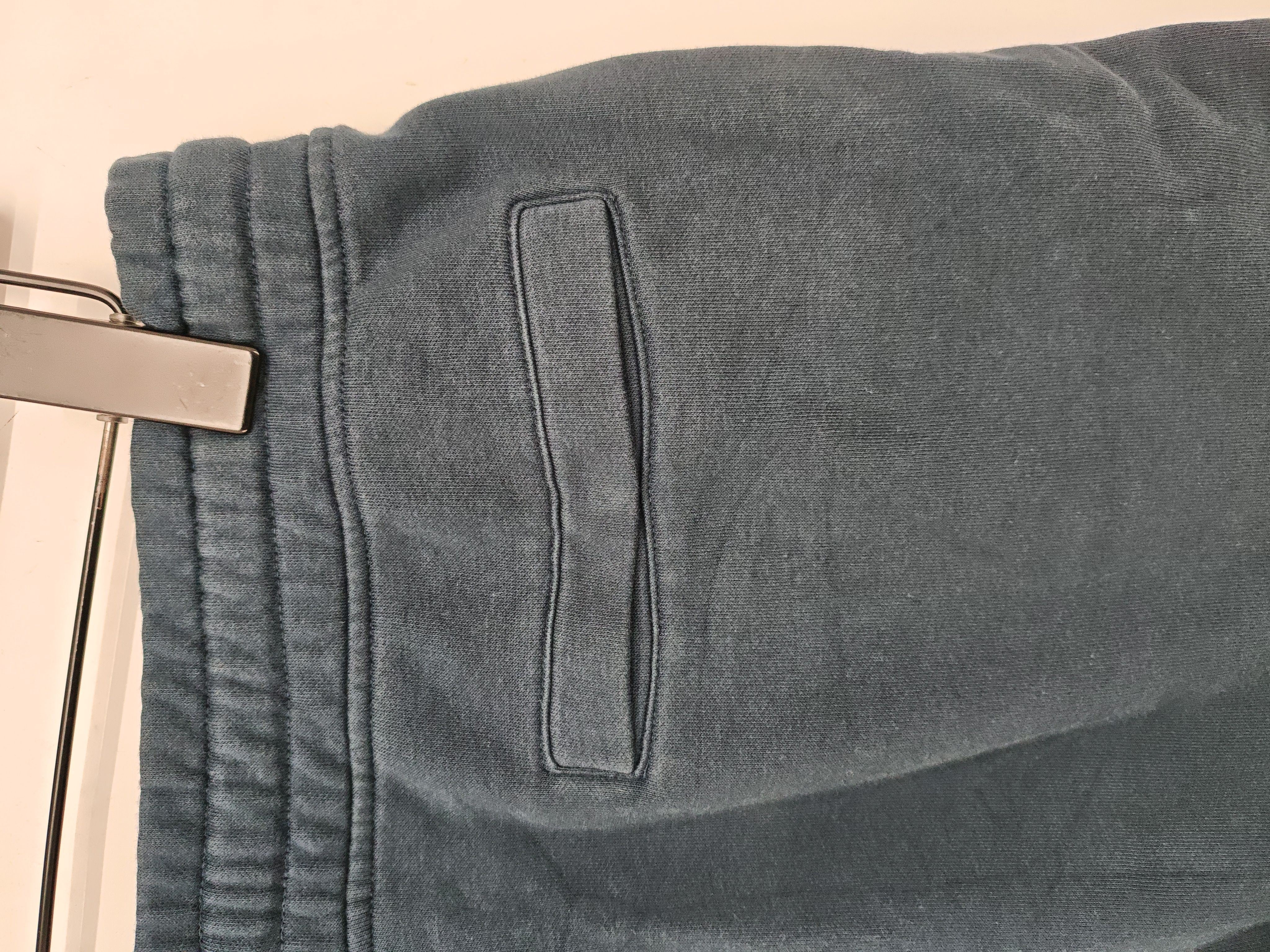 Gymshark Men's Sports Bottoms L Blue 100% Cotton Sweatpants - Image 5