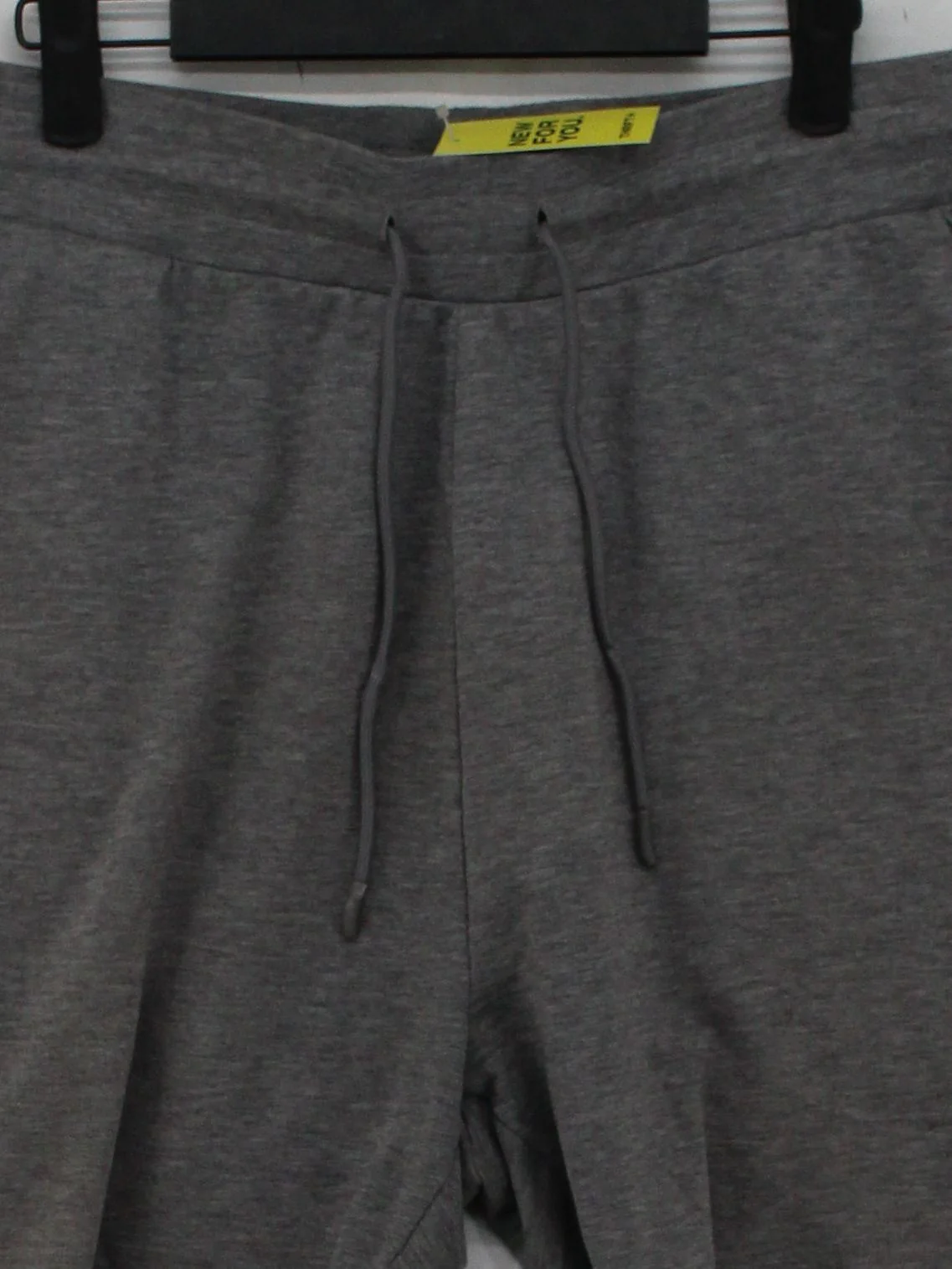 Gymshark Men's Sports Bottoms L Grey Polyester with Cotton, Elastane Sweatpants - Image 3