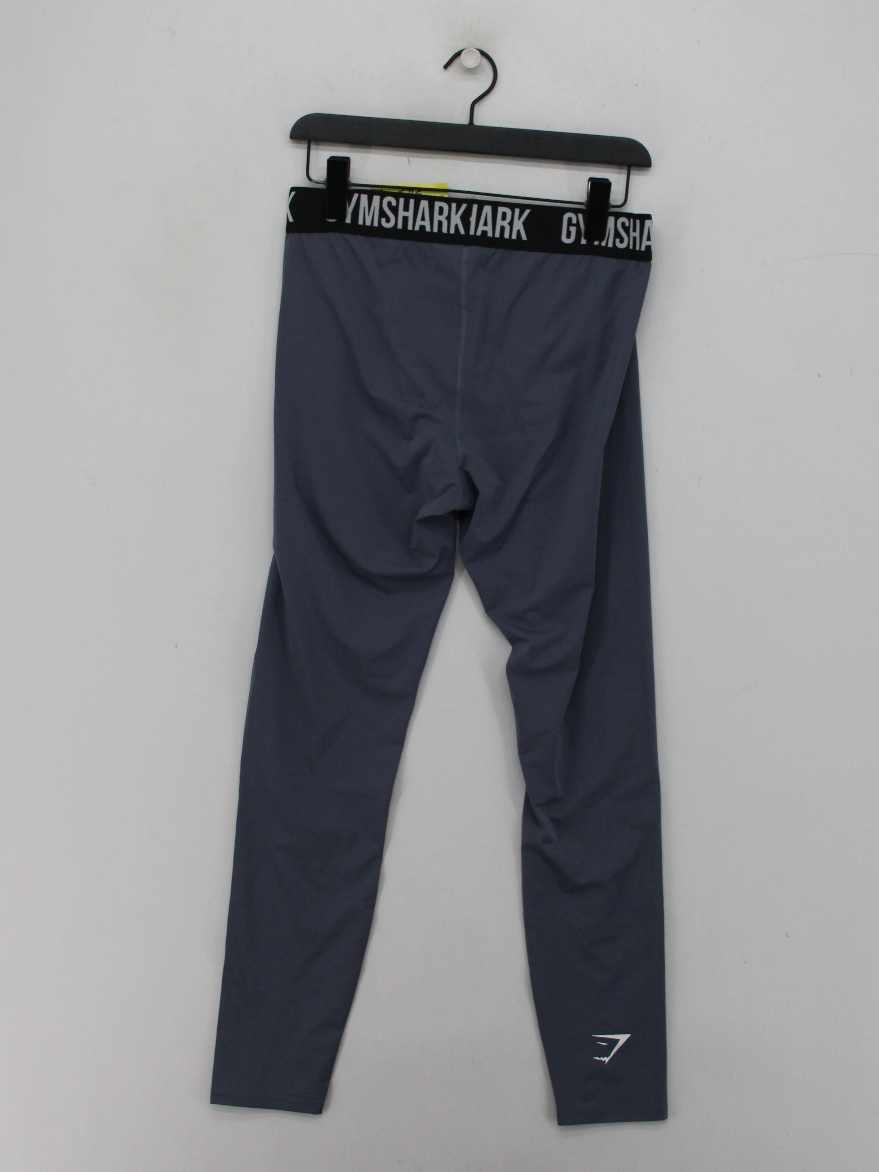 Gymshark Men's Sports Bottoms L Grey Polyester with Elastane Sweatpants - Image 2
