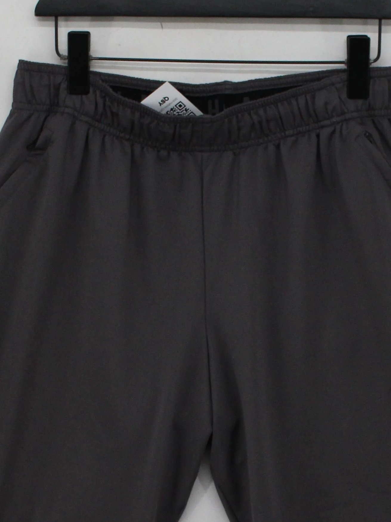 Gymshark Men's Sports Bottoms L Grey Polyester with Elastane Sweatpants - Image 3