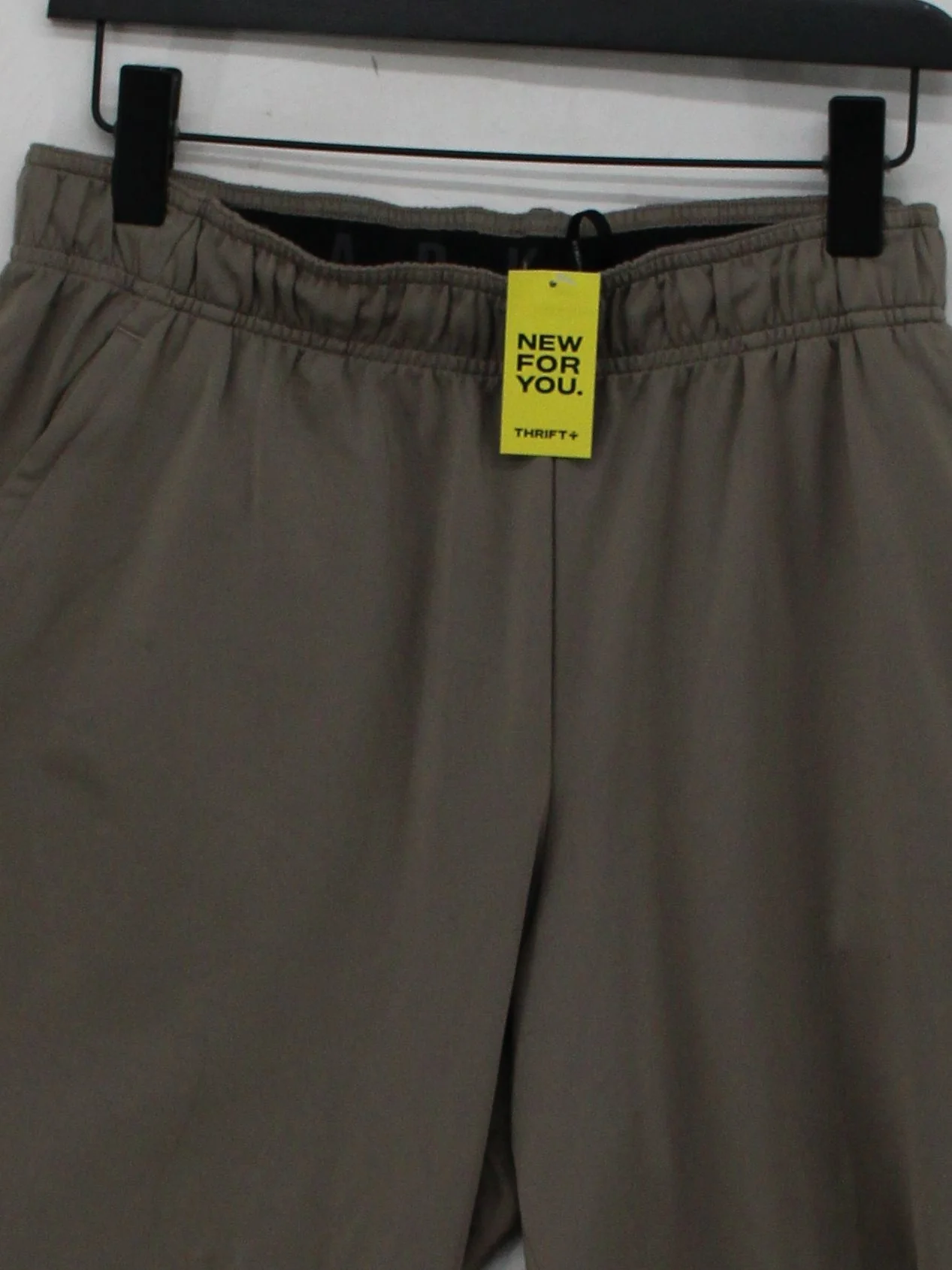 Gymshark Men's Sports Bottoms L Tan Polyester with Elastane Sweatpants - Image 3