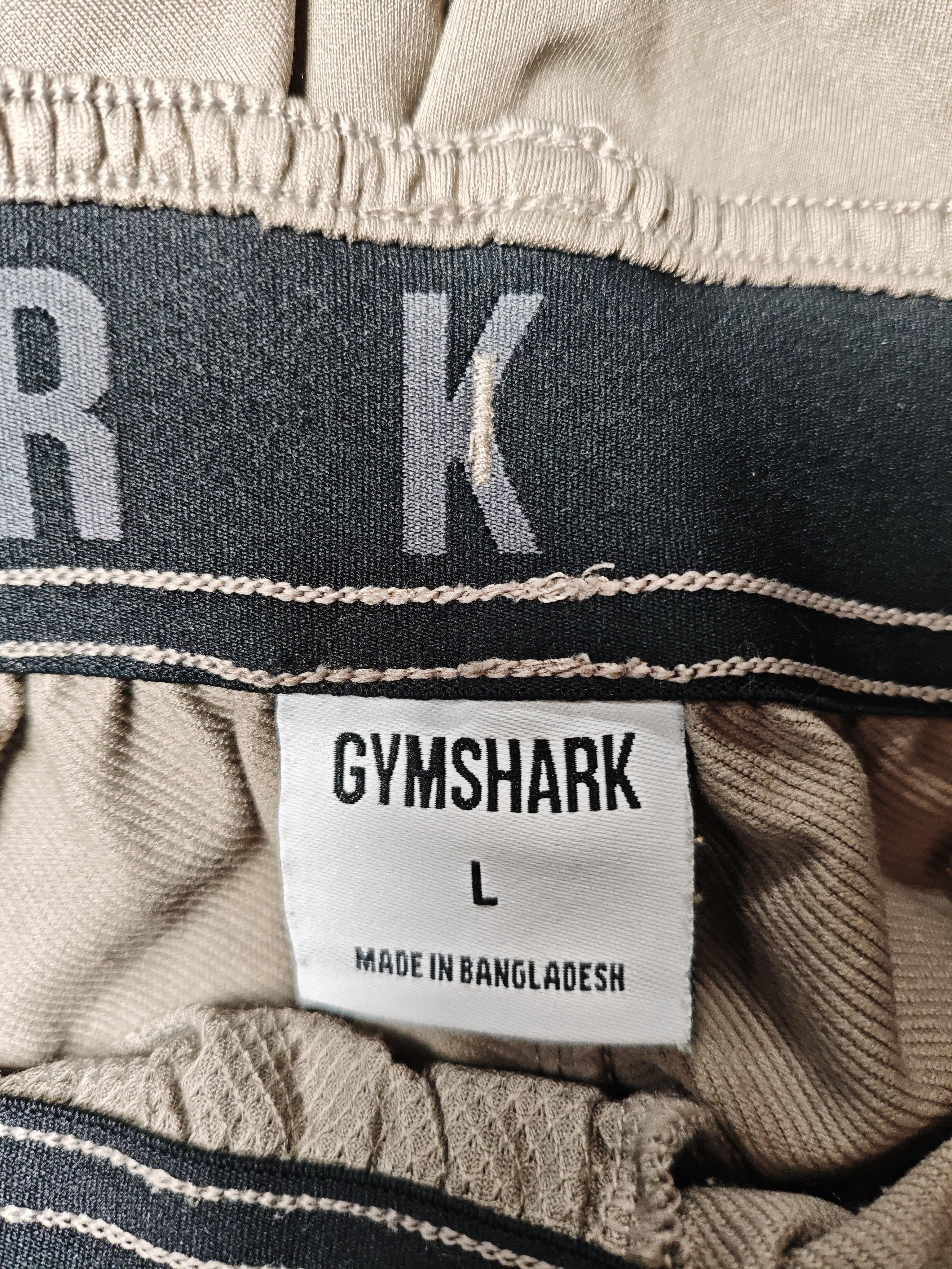 Gymshark Men's Sports Bottoms L Tan Polyester with Elastane Sweatpants - Image 5