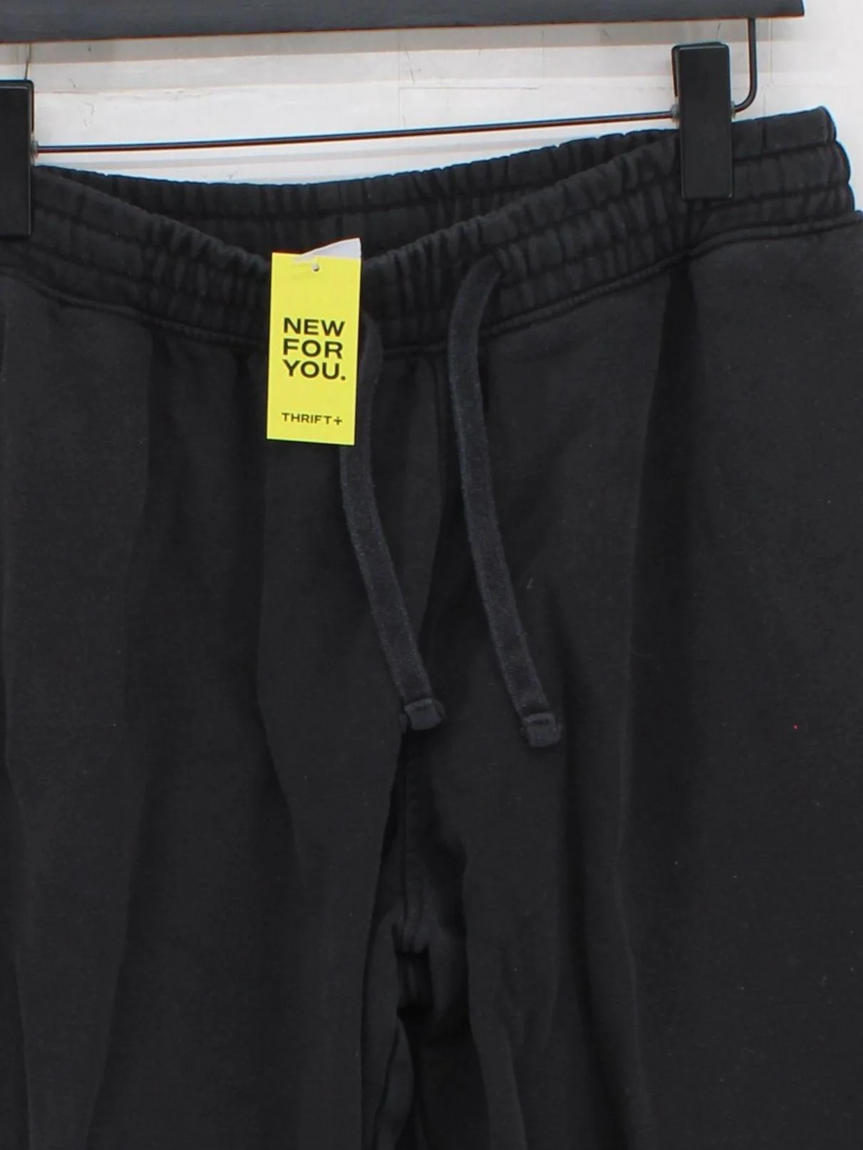 Gymshark Men's Sports Bottoms M Black Cotton with Polyester Sweatpants - Image 3