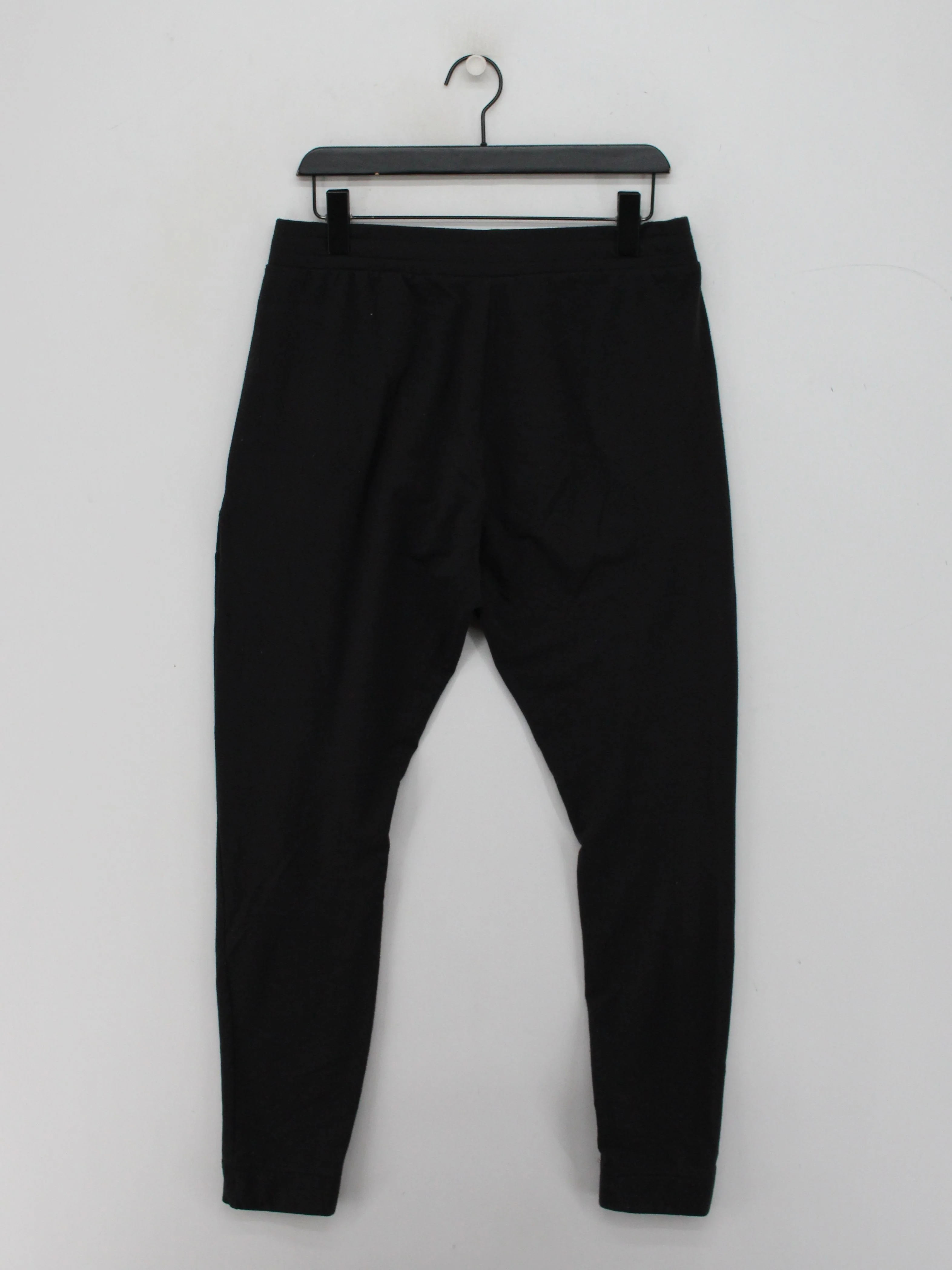 Gymshark Men's Sports Bottoms M Black Cotton with Polyester Sweatpants - Image 2