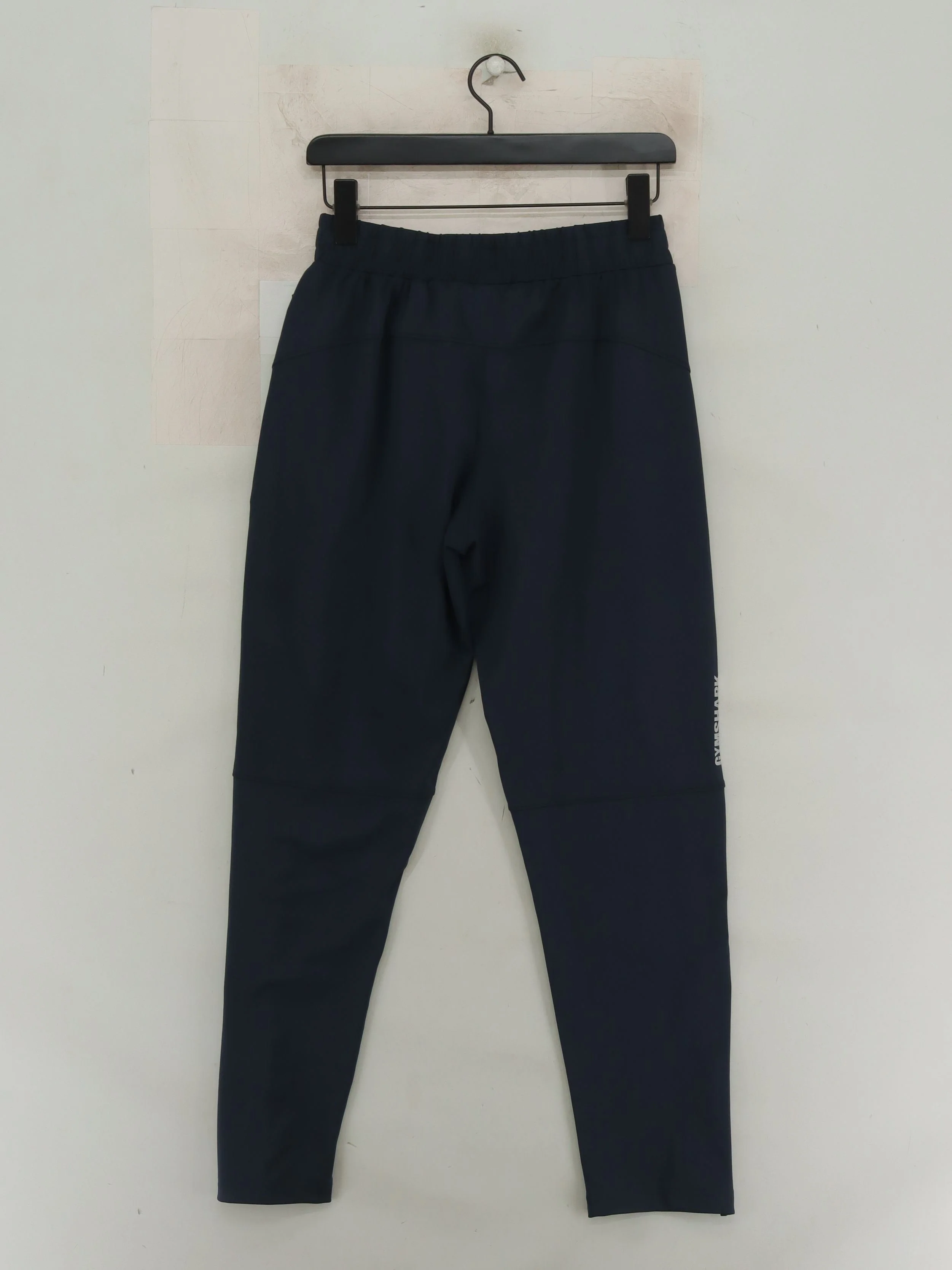 Gymshark Men's Sports Bottoms M Blue 100% Polyester Sweatpants - Image 2