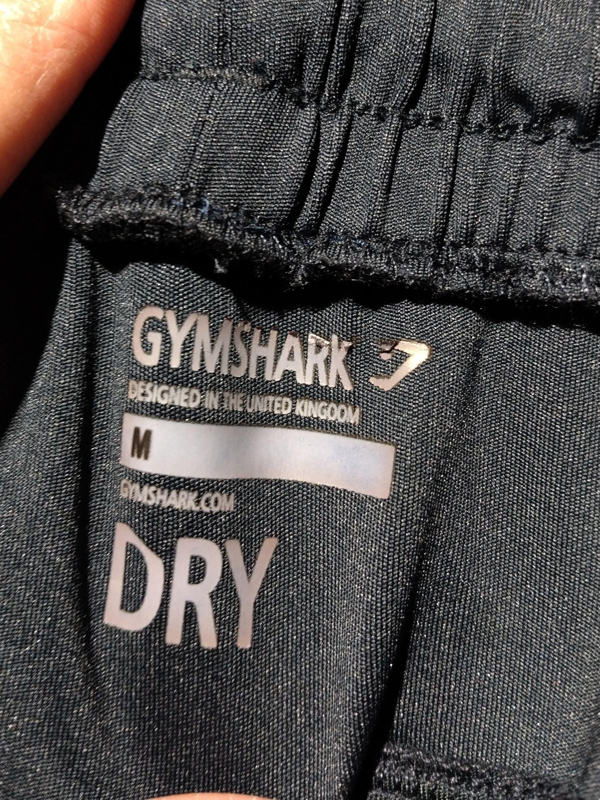 Gymshark Men's Sports Bottoms M Blue 100% Polyester Sweatpants - Image 5