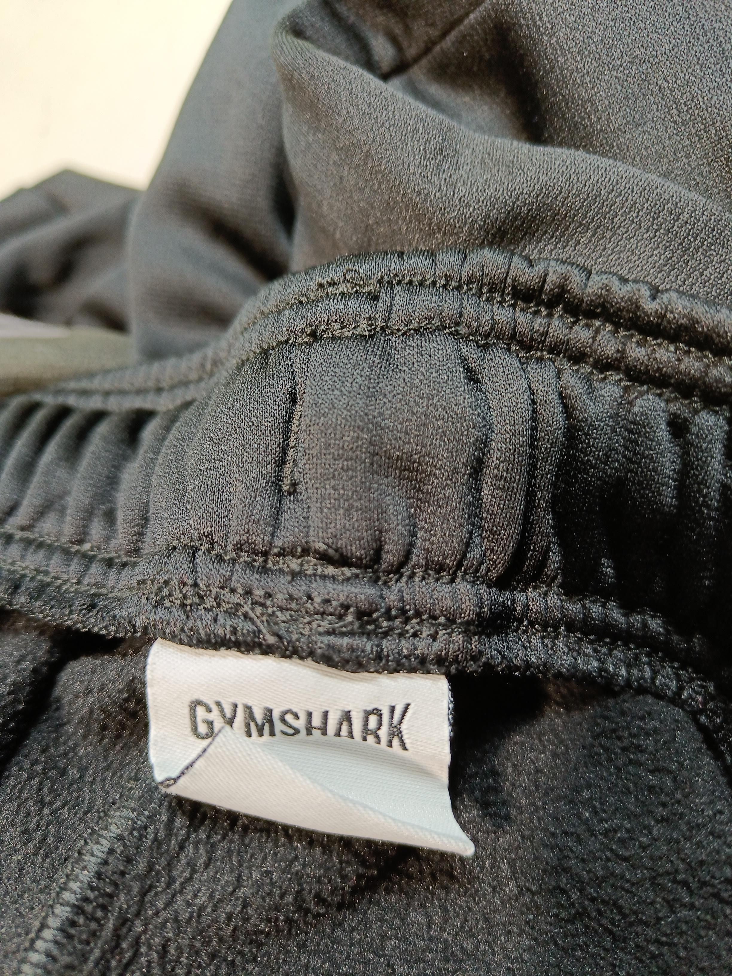 Gymshark Men's Sports Bottoms S Black 100% Polyester Sweatpants - Image 5