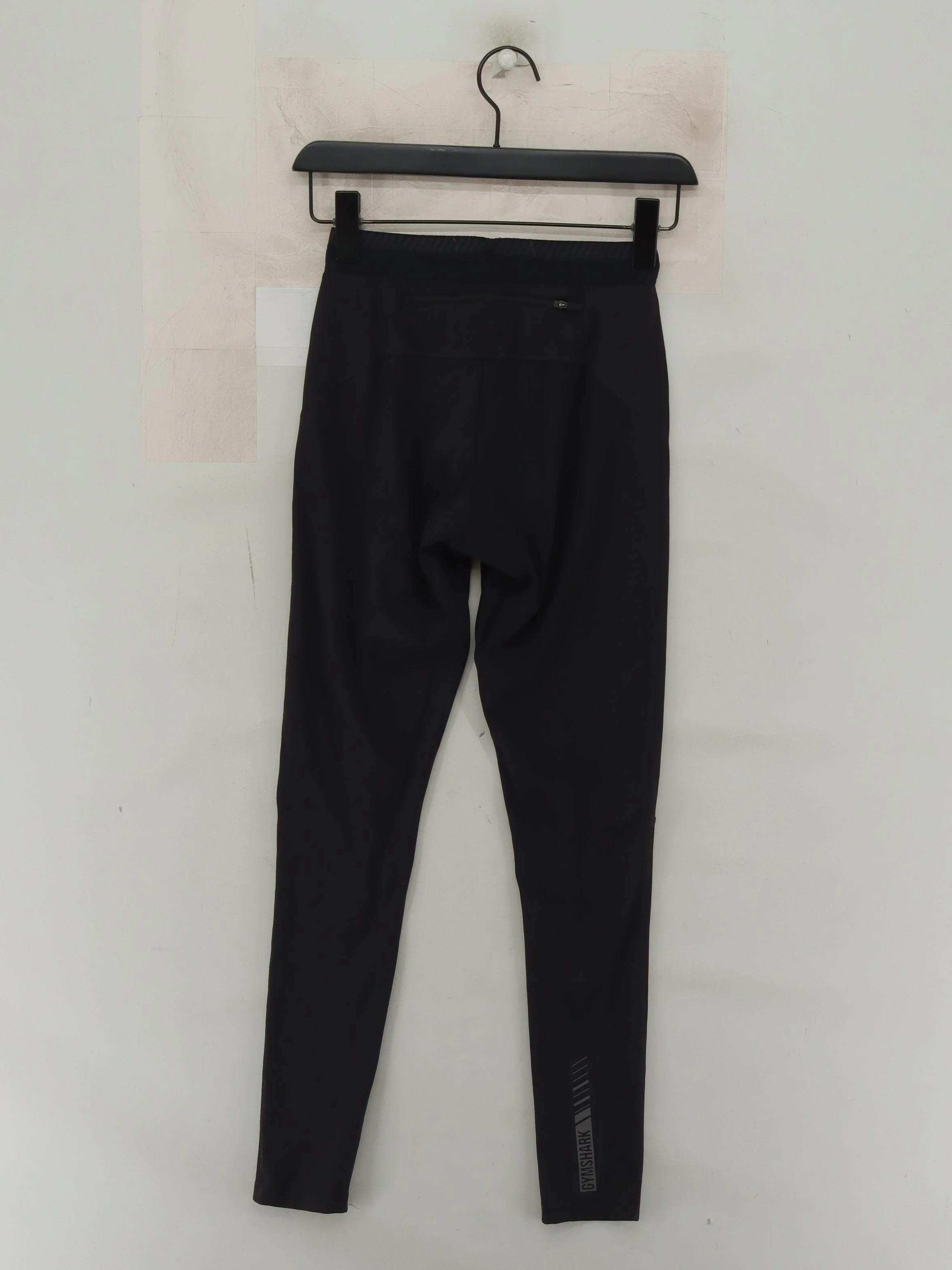 Gymshark Men's Sports Bottoms S Black Nylon with Elastane Sweatpants - Image 2