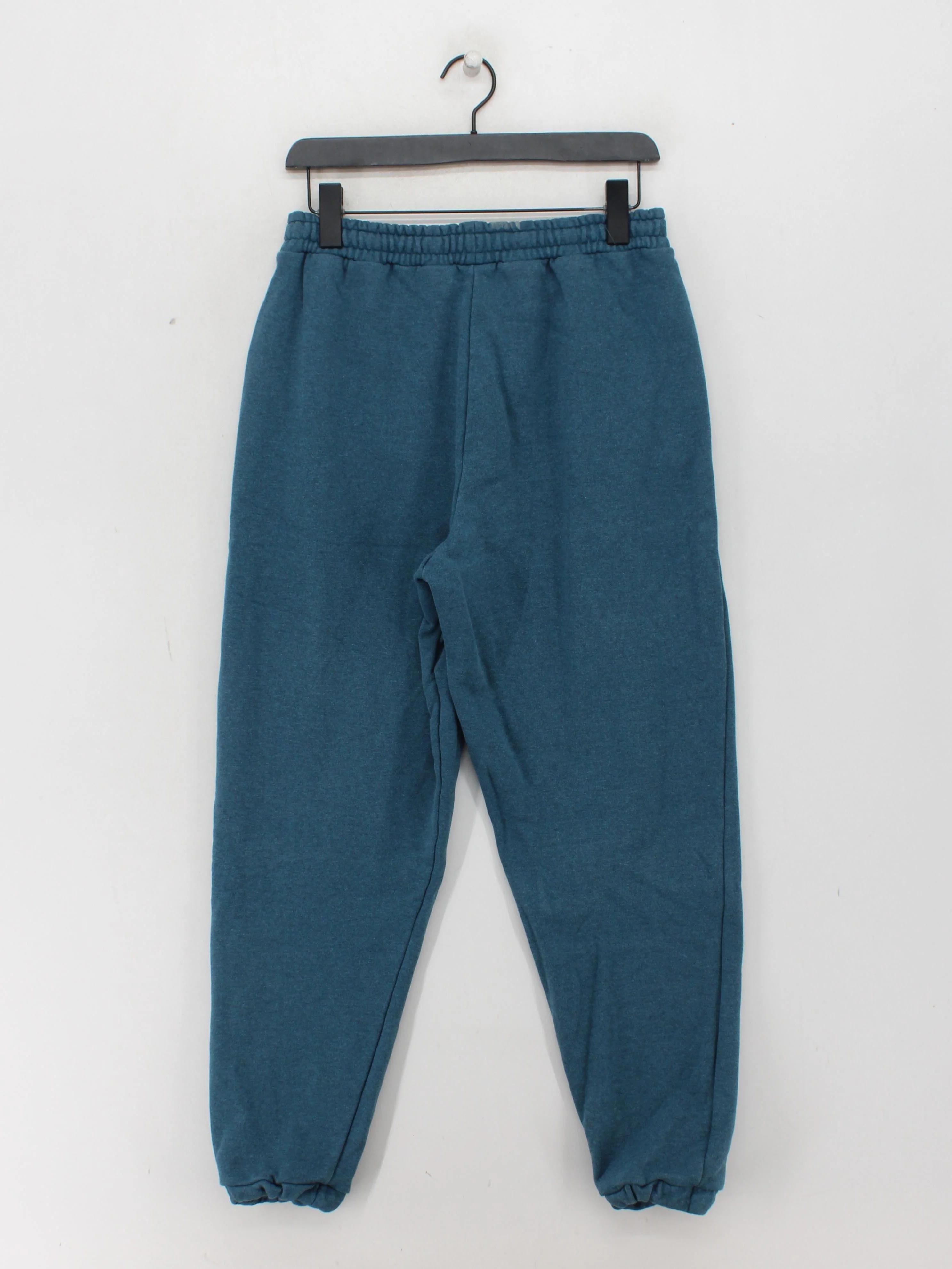Gymshark Men's Sports Bottoms S Blue 100% Cotton Tapered Sweatpants - Image 2