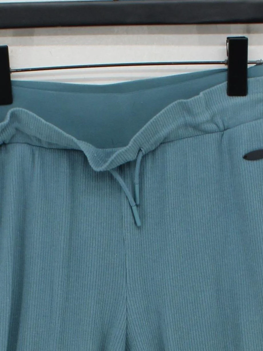 Gymshark Men's Sports Bottoms S Blue Cotton with Elastane Sweatpants - Image 3