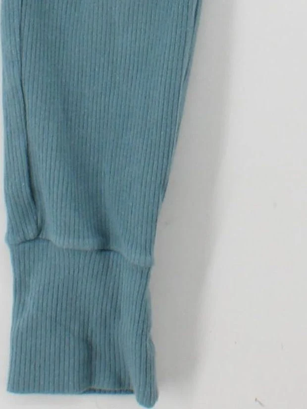 Gymshark Men's Sports Bottoms S Blue Cotton with Elastane Sweatpants - Image 4