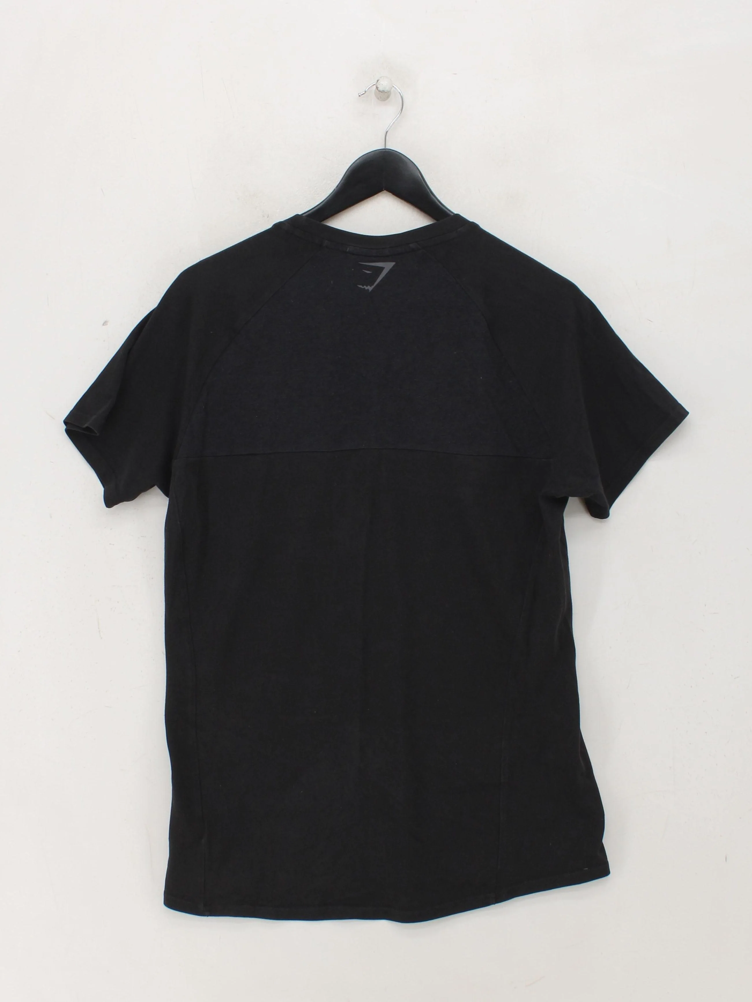 Gymshark Men's T-Shirt M Black Cotton with Polyester, Elastane Basic - Image 2