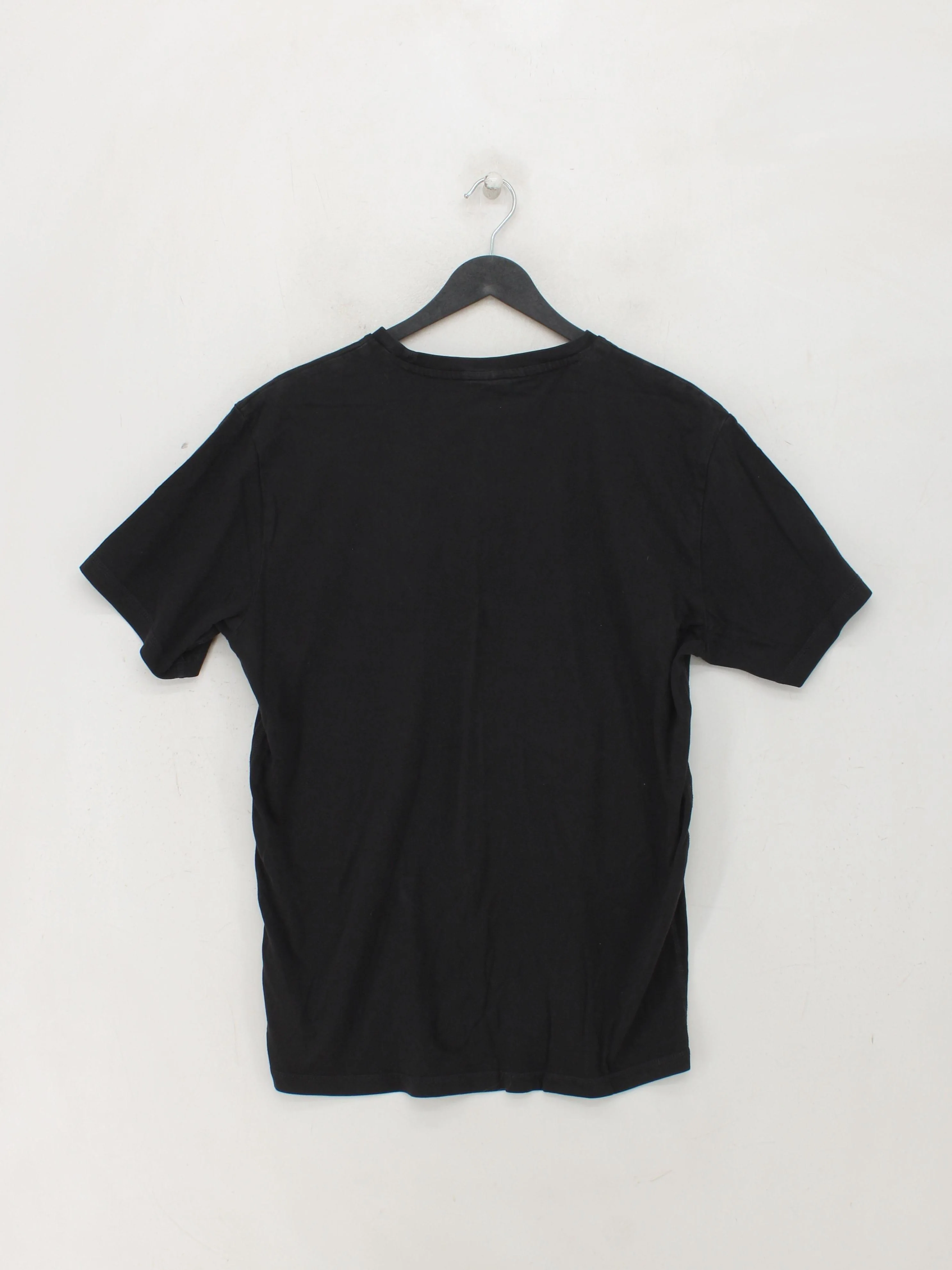 Gymshark Men's T-Shirt M Black Graphic 100% Cotton Round Neck Basic - Image 2