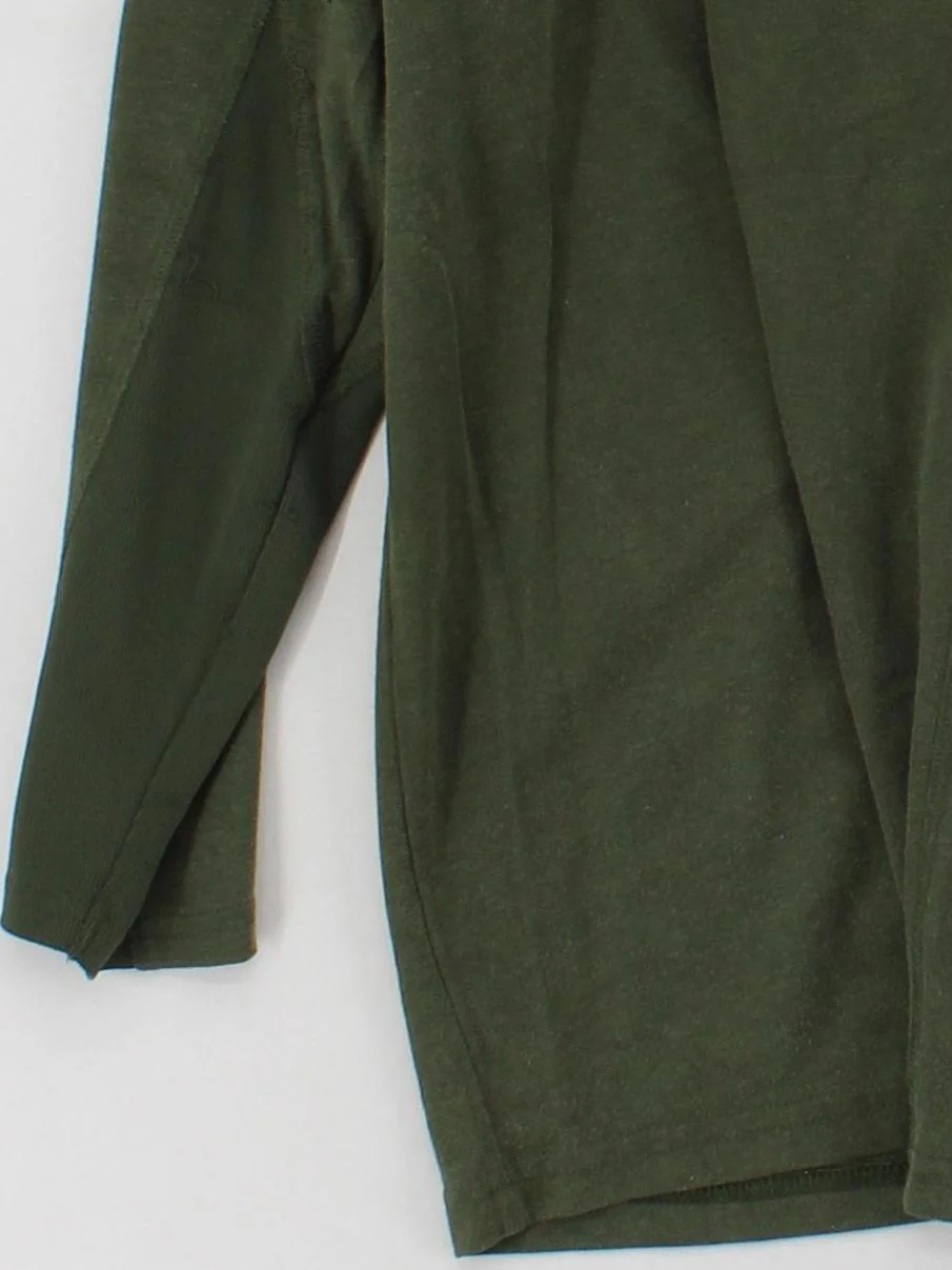 Gymshark Men's T-Shirt M Green Polyester with Elastane Basic - Image 4