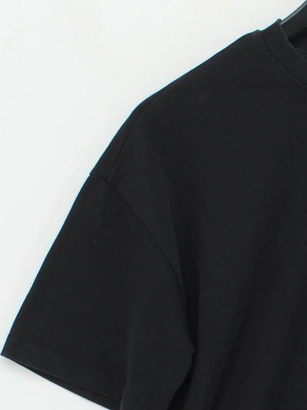 Gymshark Men's T-Shirt S Black Cotton with Polyester, Elastane Basic - Image 4