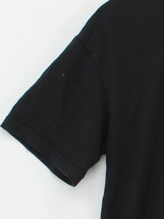 Gymshark Men's T-Shirt S Black Graphic Cotton with Polyester, Elastane Basic - Image 4