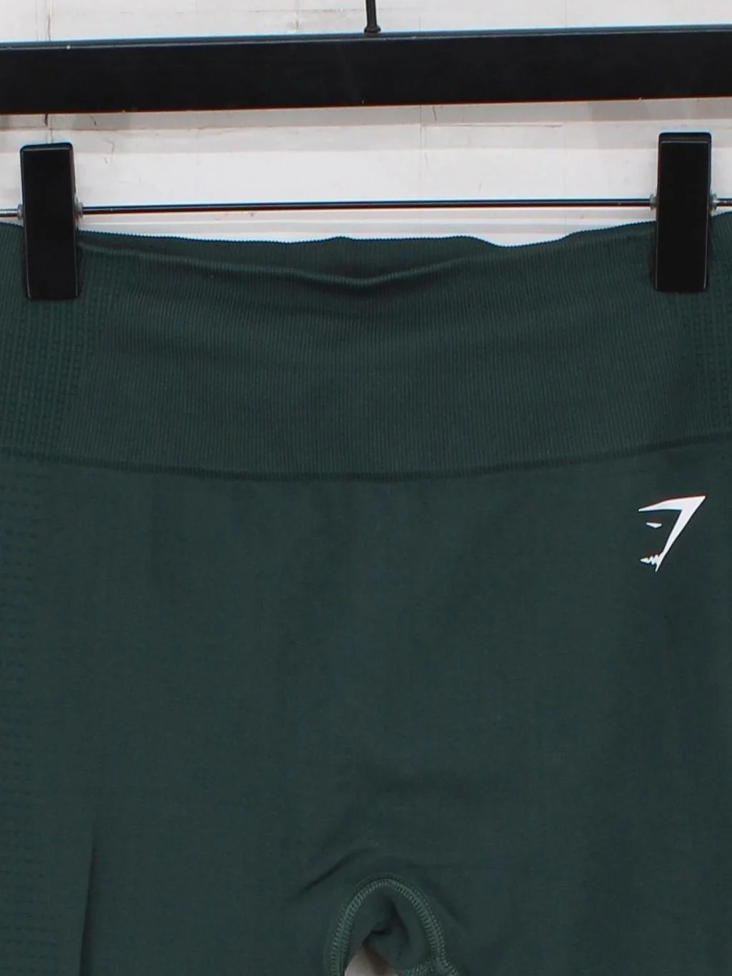 Gymshark Women's Leggings M Green Nylon with Elastane Full length - Image 3