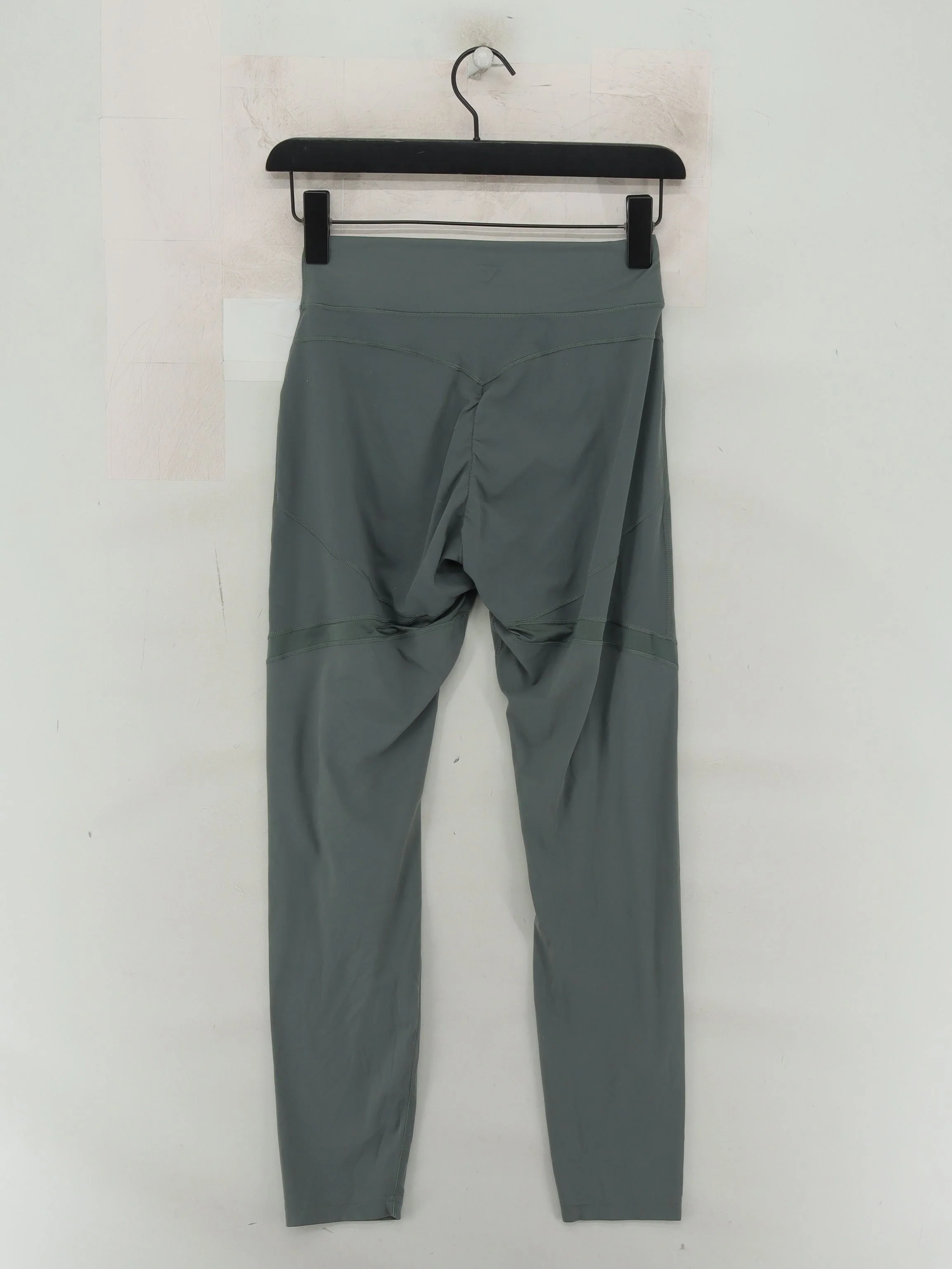 Gymshark Women's Leggings M Green Nylon with Polyester, Elastane Full length - Image 2