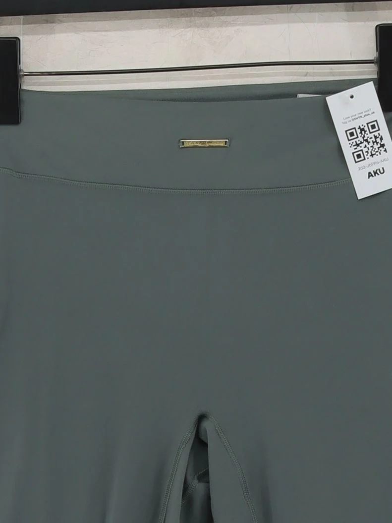 Gymshark Women's Leggings M Green Nylon with Polyester, Elastane Full length - Image 3