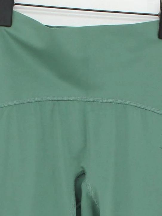 Gymshark Women's Leggings M Green Polyester with Elastane Full length - Image 3
