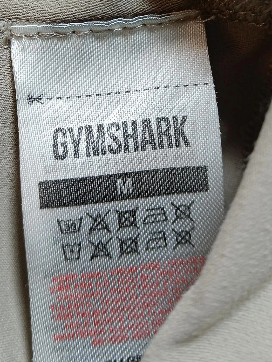 Gymshark Women's Leggings M Tan Nylon with Elastane, Polyester Full length - Image 5