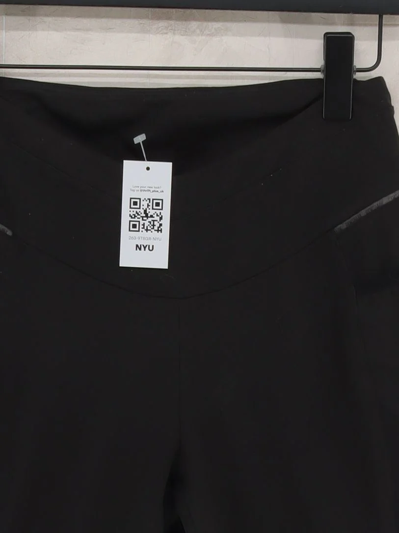 Gymshark Women's Leggings S Black Nylon with Elastane Full length - Image 3