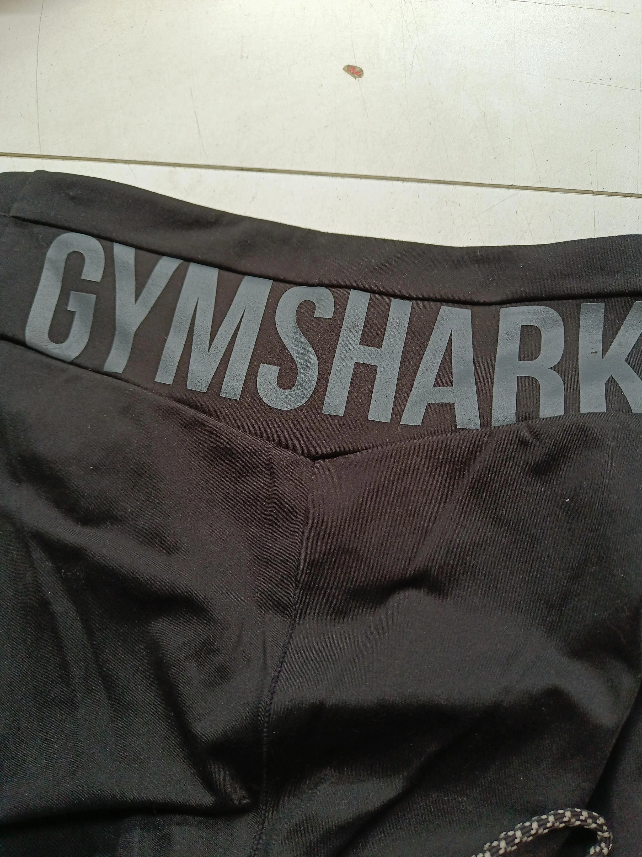 Gymshark Women's Leggings S Black Nylon with Elastane Full length - Image 6