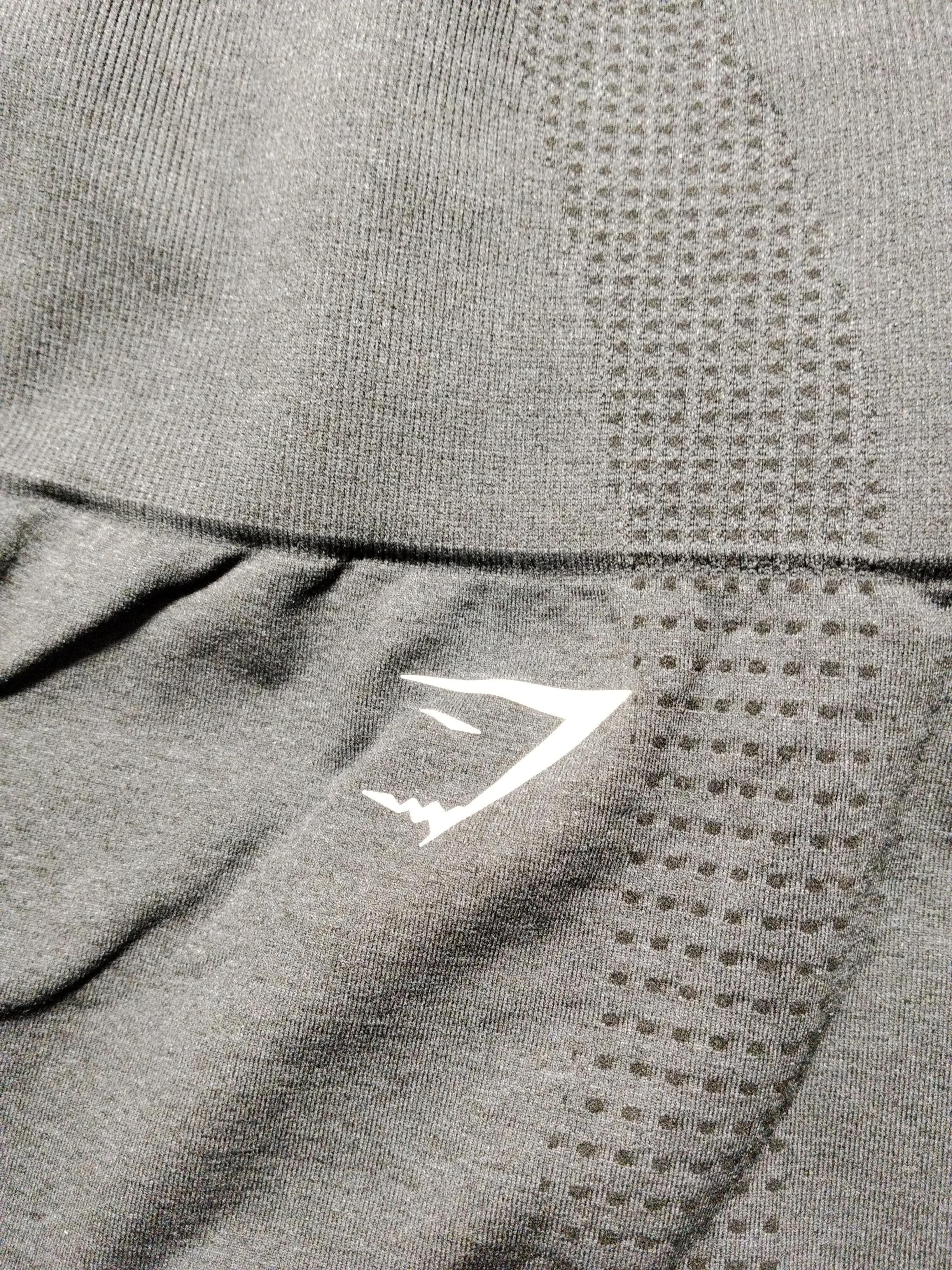Gymshark Women's Leggings S Black Nylon with Elastane Full length - Image 5