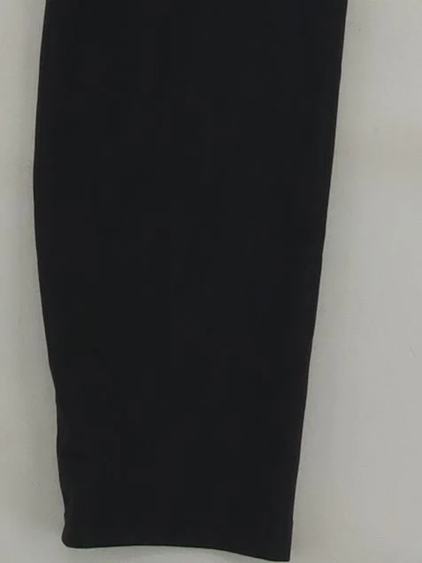 Gymshark Women's Leggings S Black Polyester with Elastane Full length - Image 4