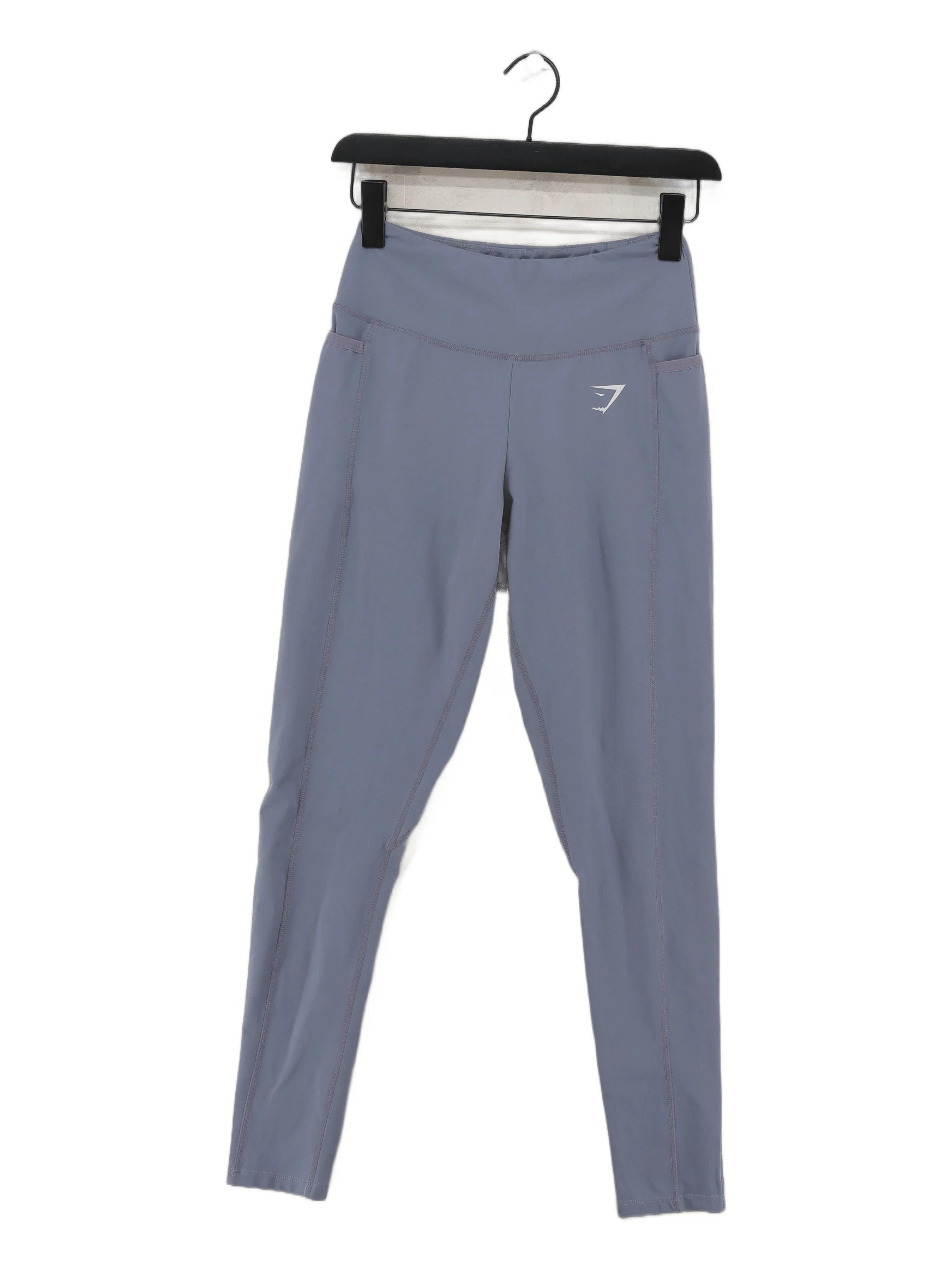 Gymshark Women's Leggings S Blue Polyester with Elastane Full length