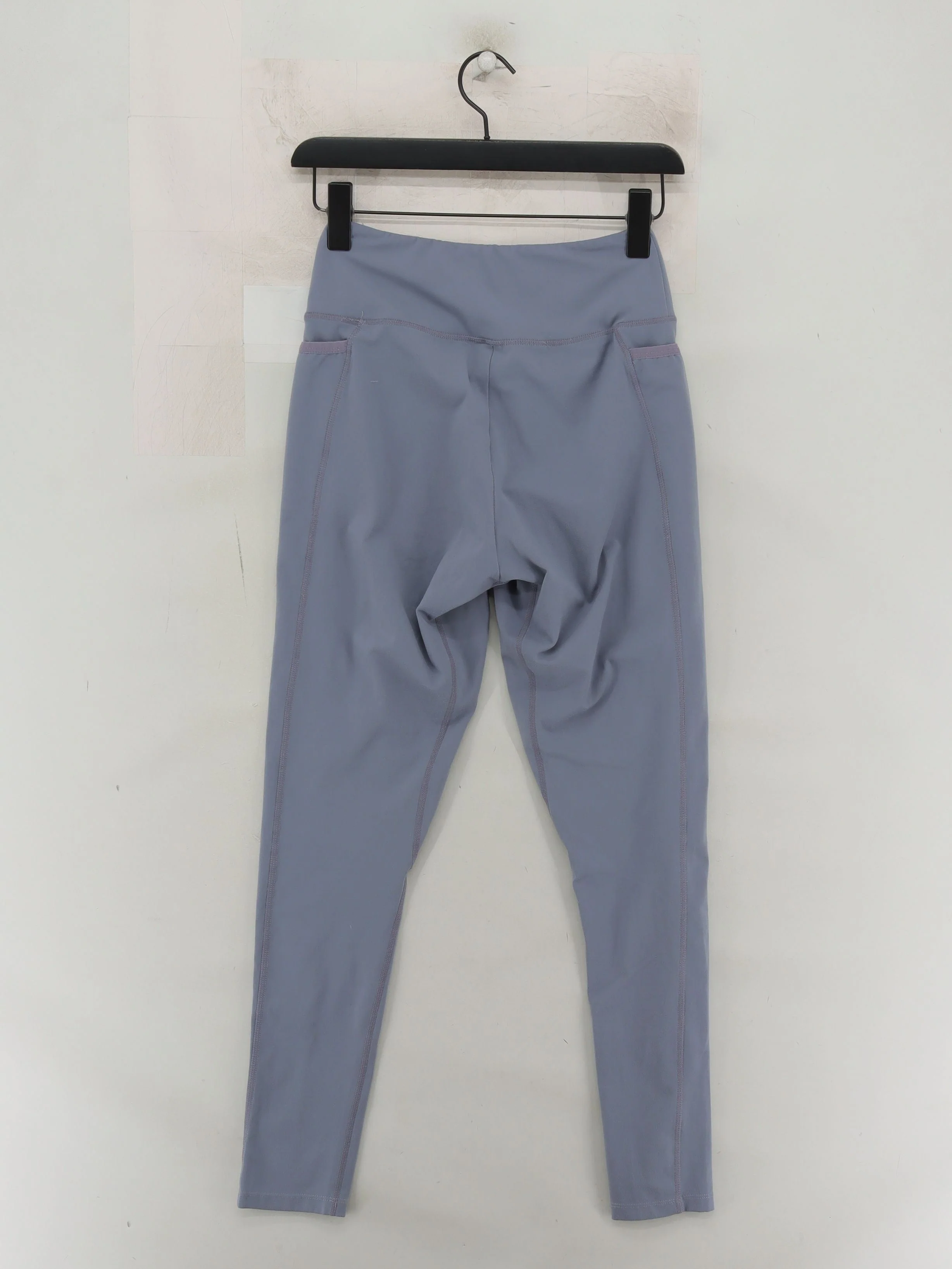Gymshark Women's Leggings S Blue Polyester with Elastane Full length - Image 2