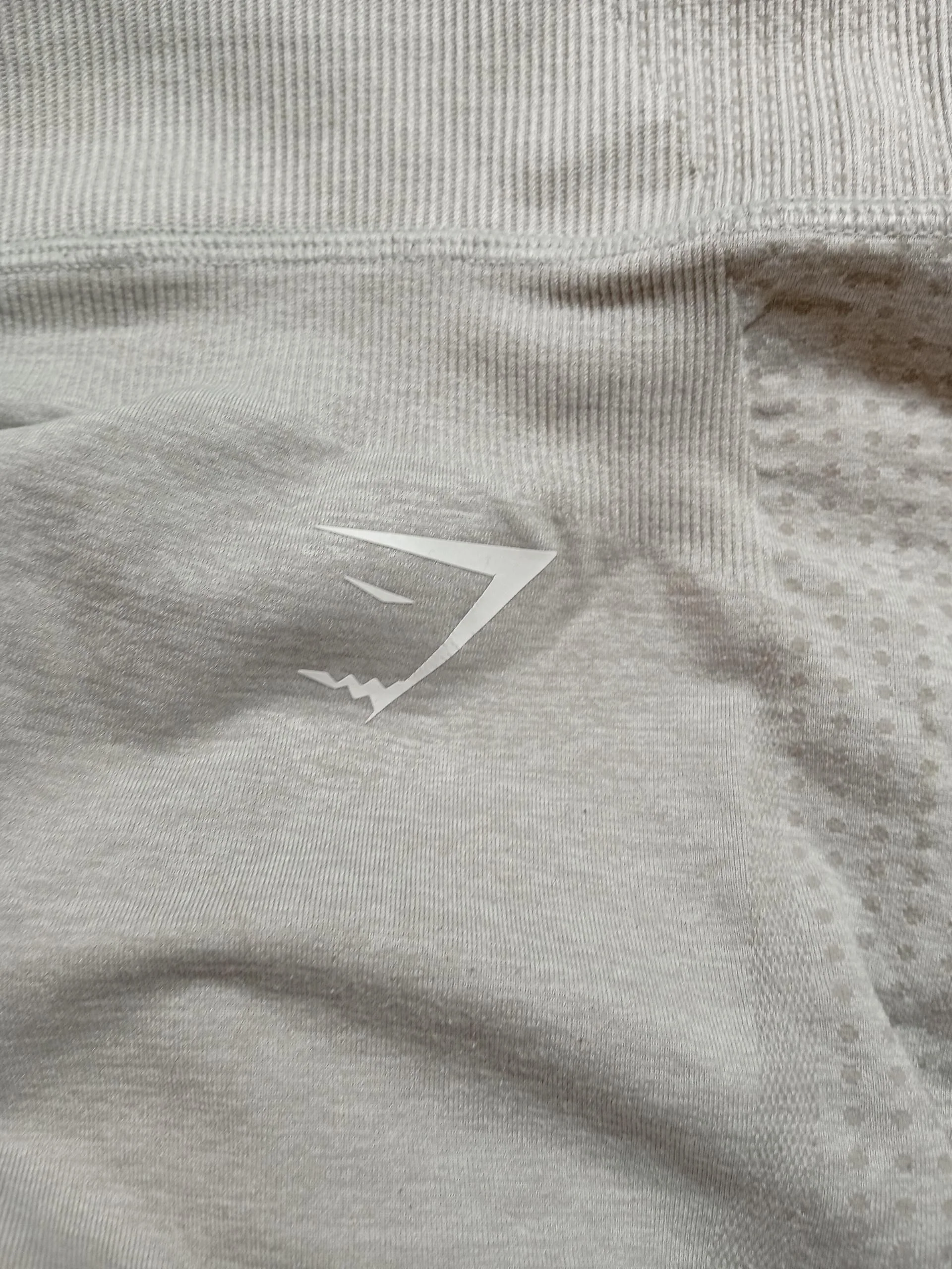 Gymshark Women's Leggings S Grey Nylon with Polyester, Elastane Full length - Image 6