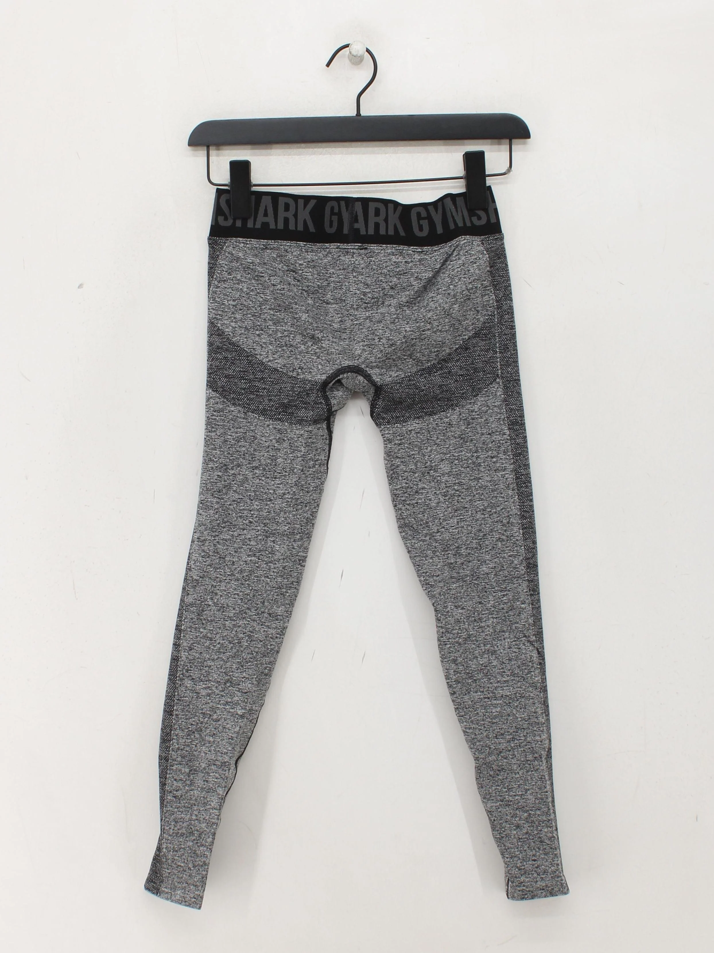 Gymshark Women's Leggings S Grey Polyamide with Polyester, Elastane Full length - Image 2