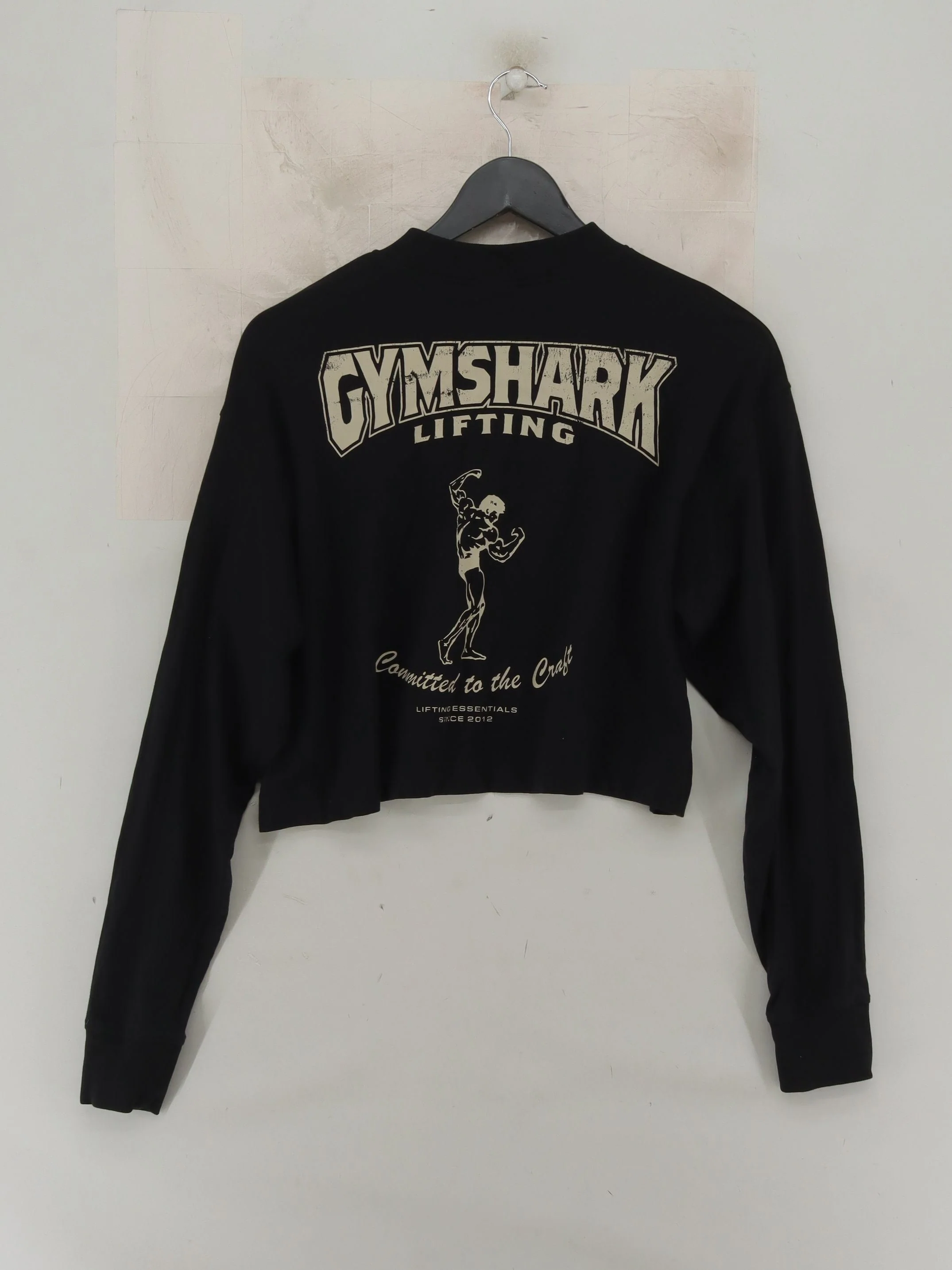 Gymshark Women's Loungewear S Black Graphic 100% Cotton Basic - Image 2